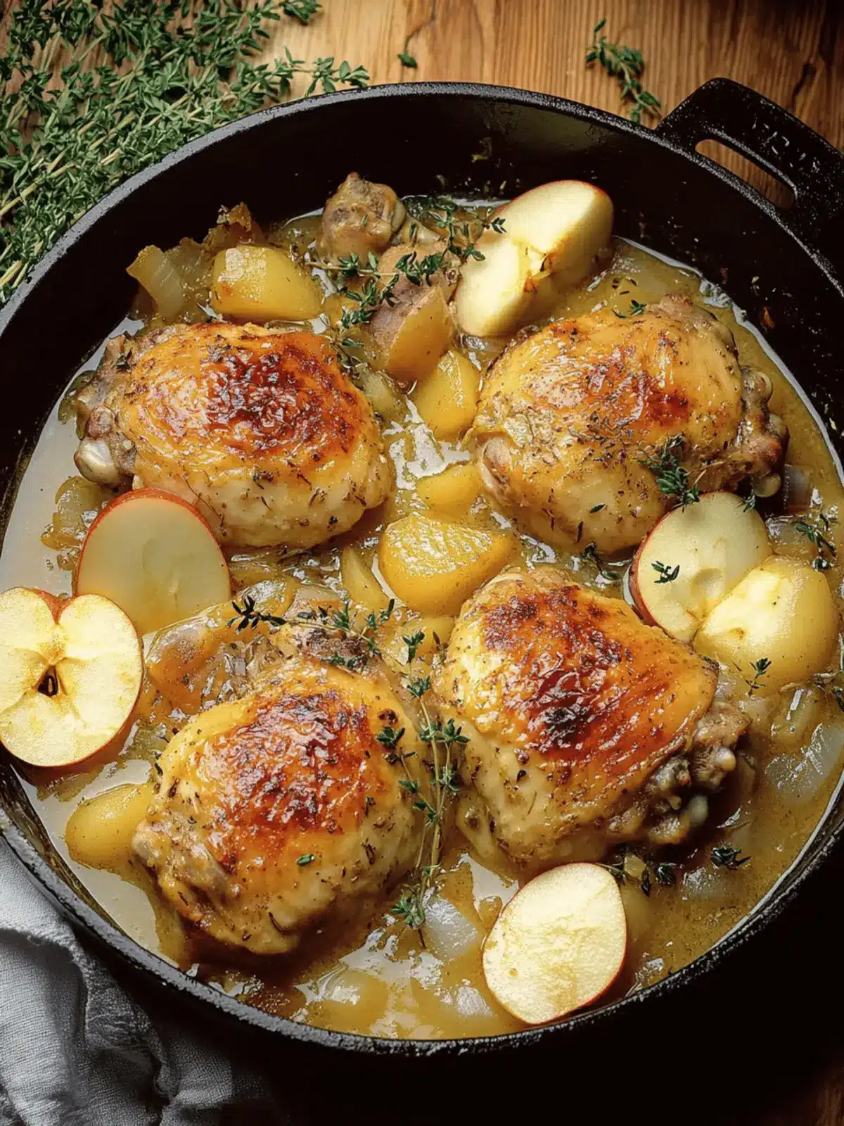 French Apple Cider Chicken