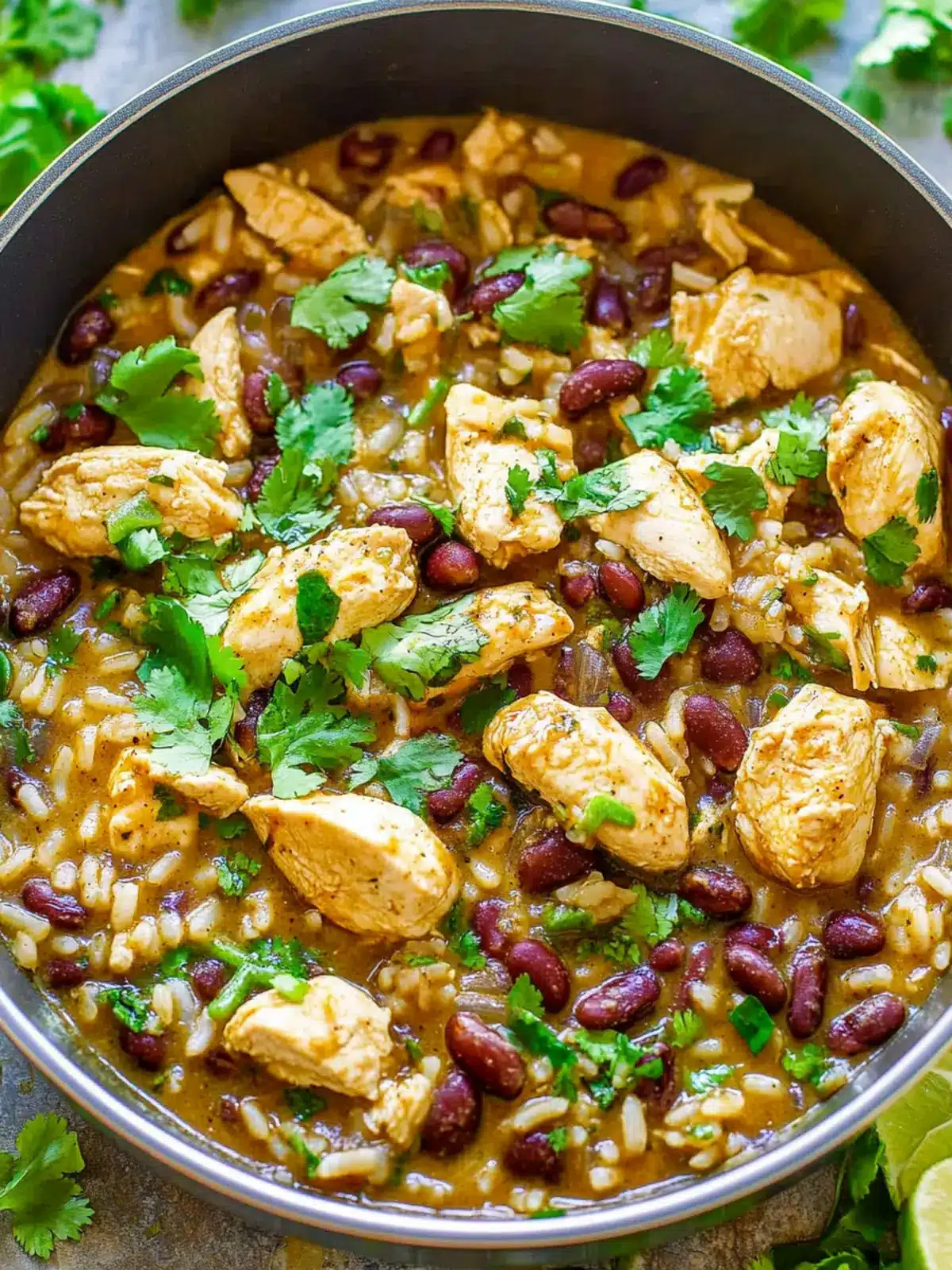 15-Minute Salsa Verde Chicken, Rice, and Beans Bliss 2 15-Minute Salsa Verde Chicken, Rice, and Beans