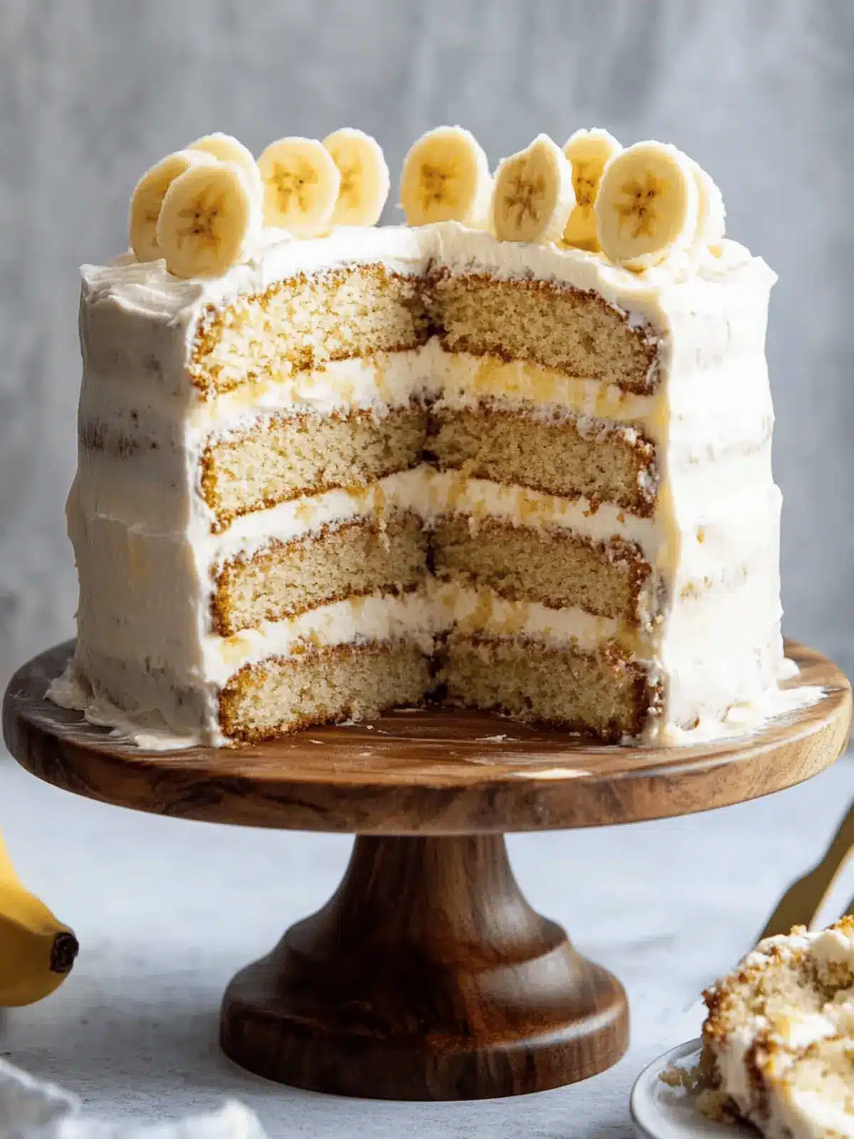 Decadent Banana Cream Cake That Will Wow Your Guests 3 Banana Cream Cake