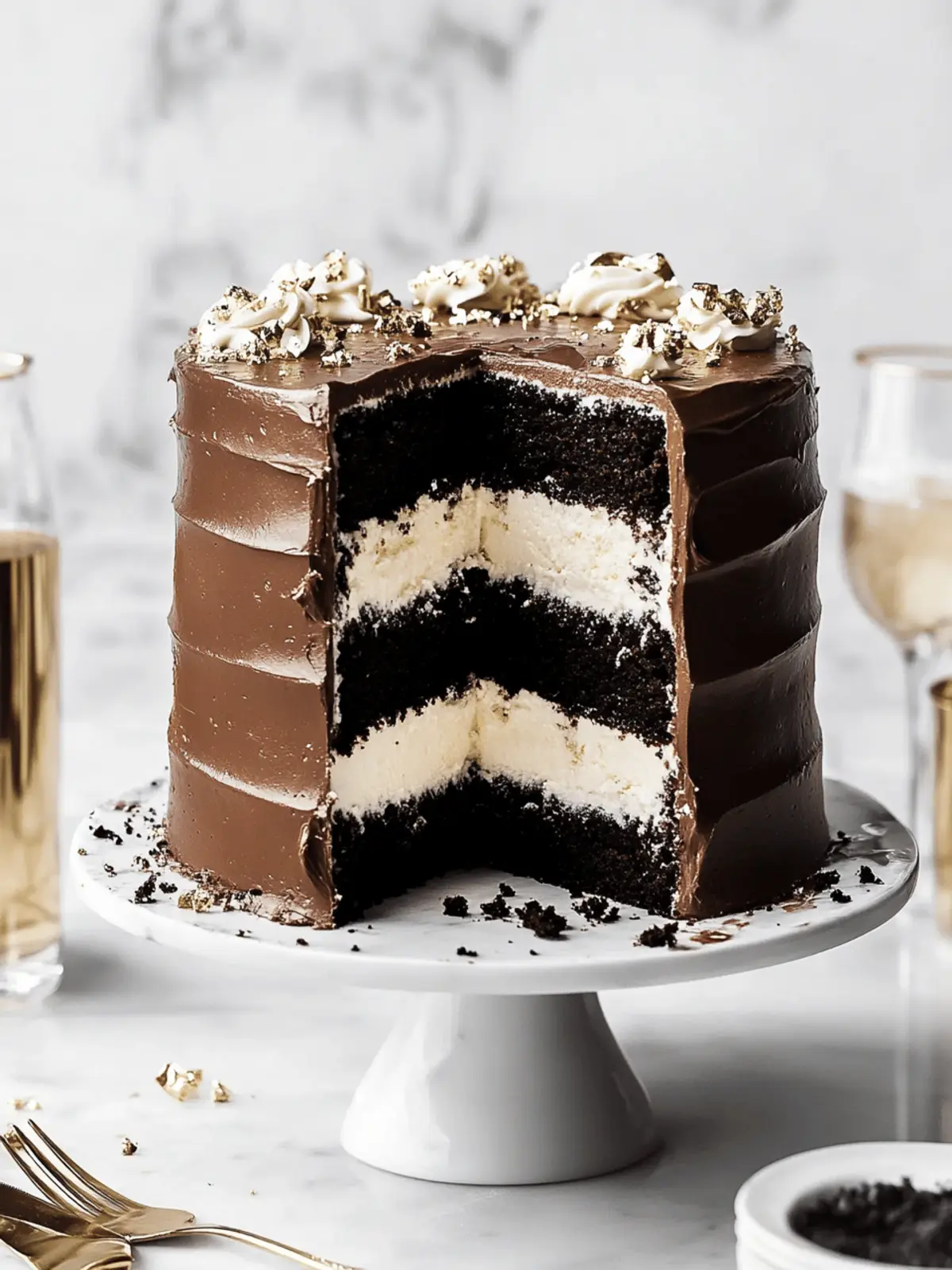Tuxedo Cake