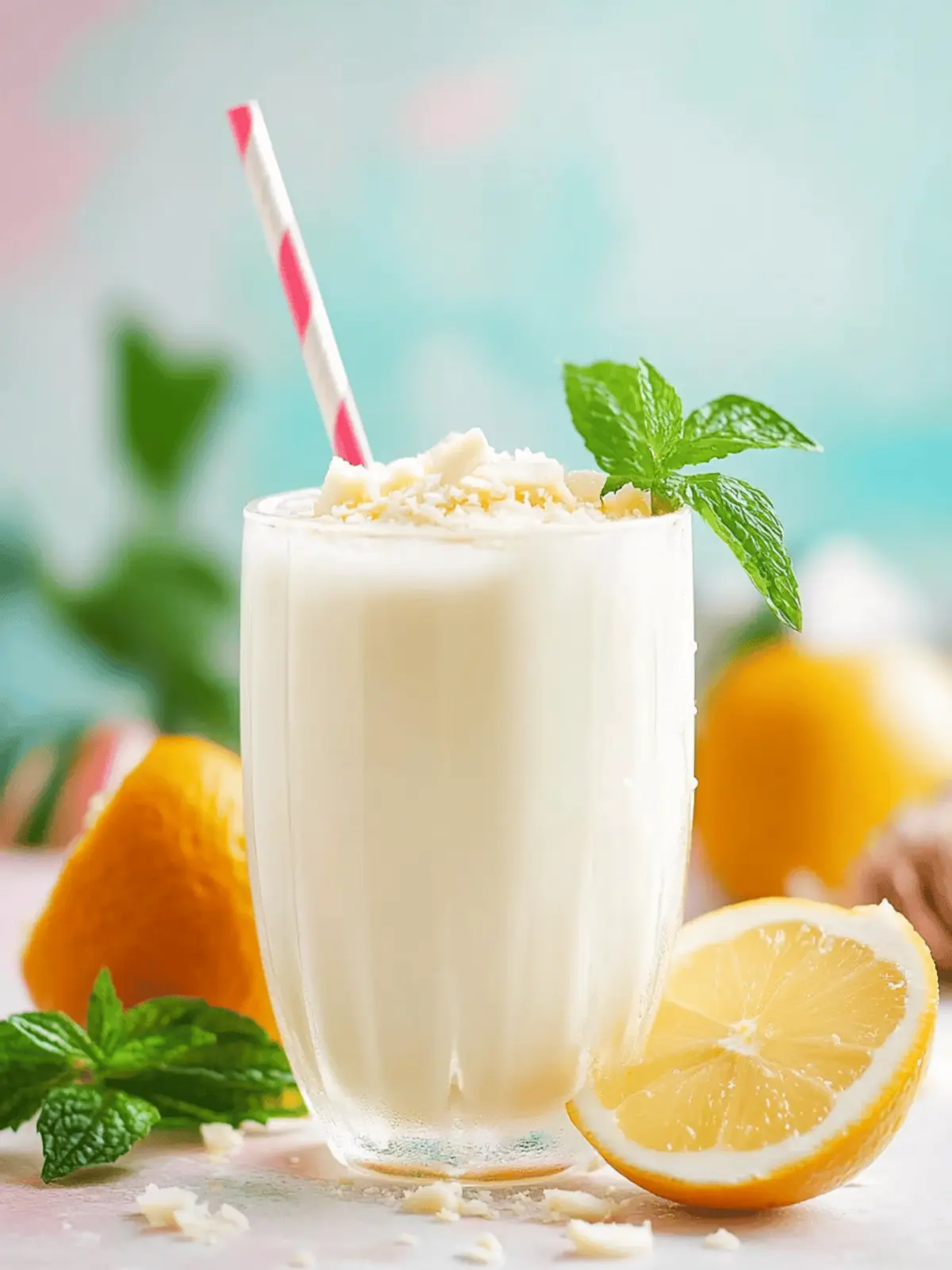 Coconut Cream Mocktail