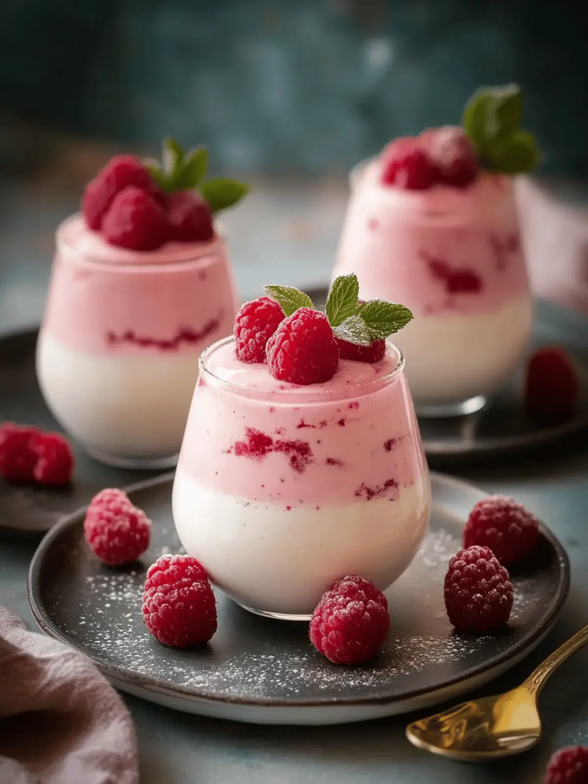 Classic Raspberry Posset