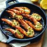 Chargrilled King Prawns With Garlic Butter