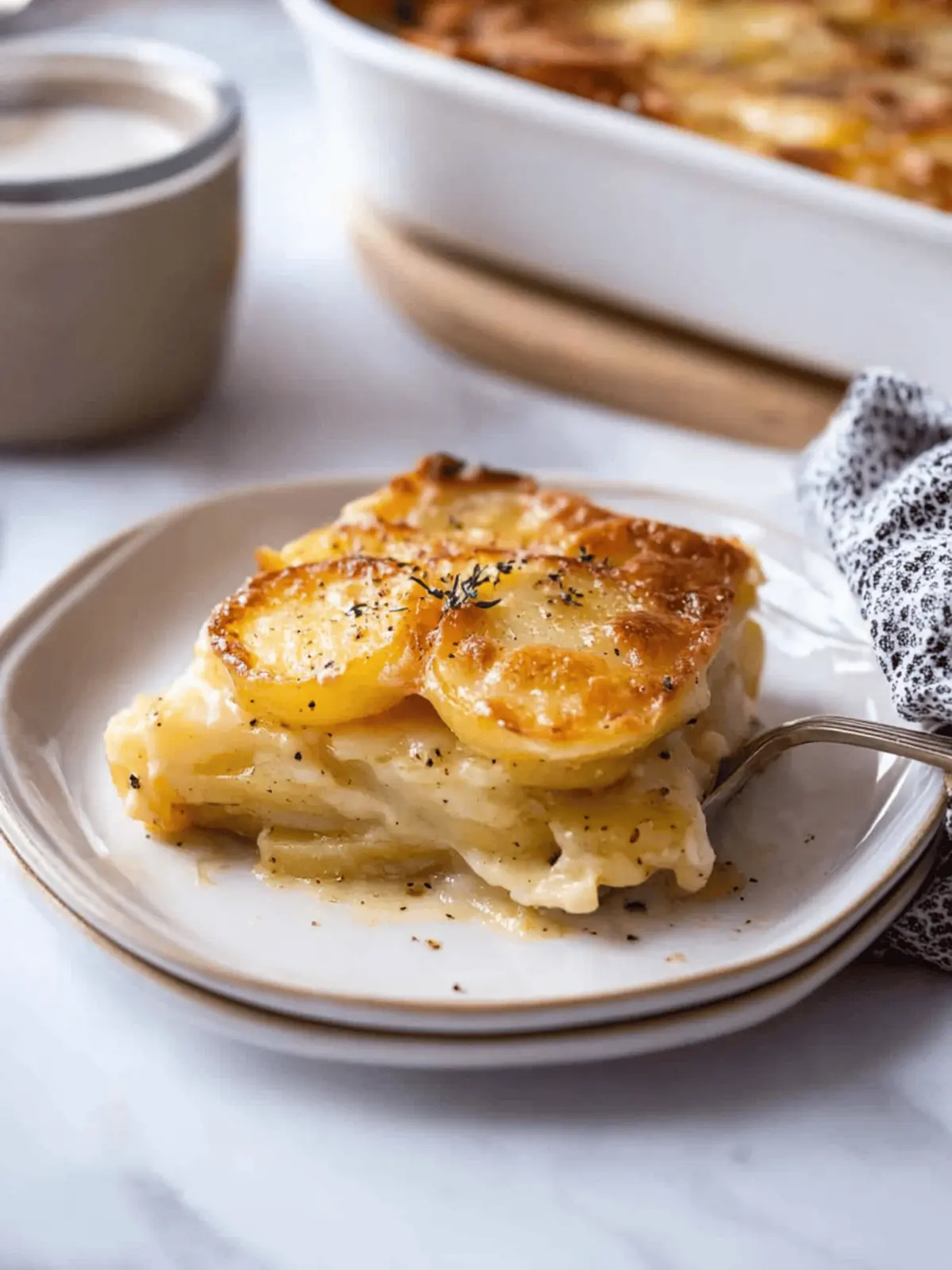 Dairy Free Scalloped Potatoes