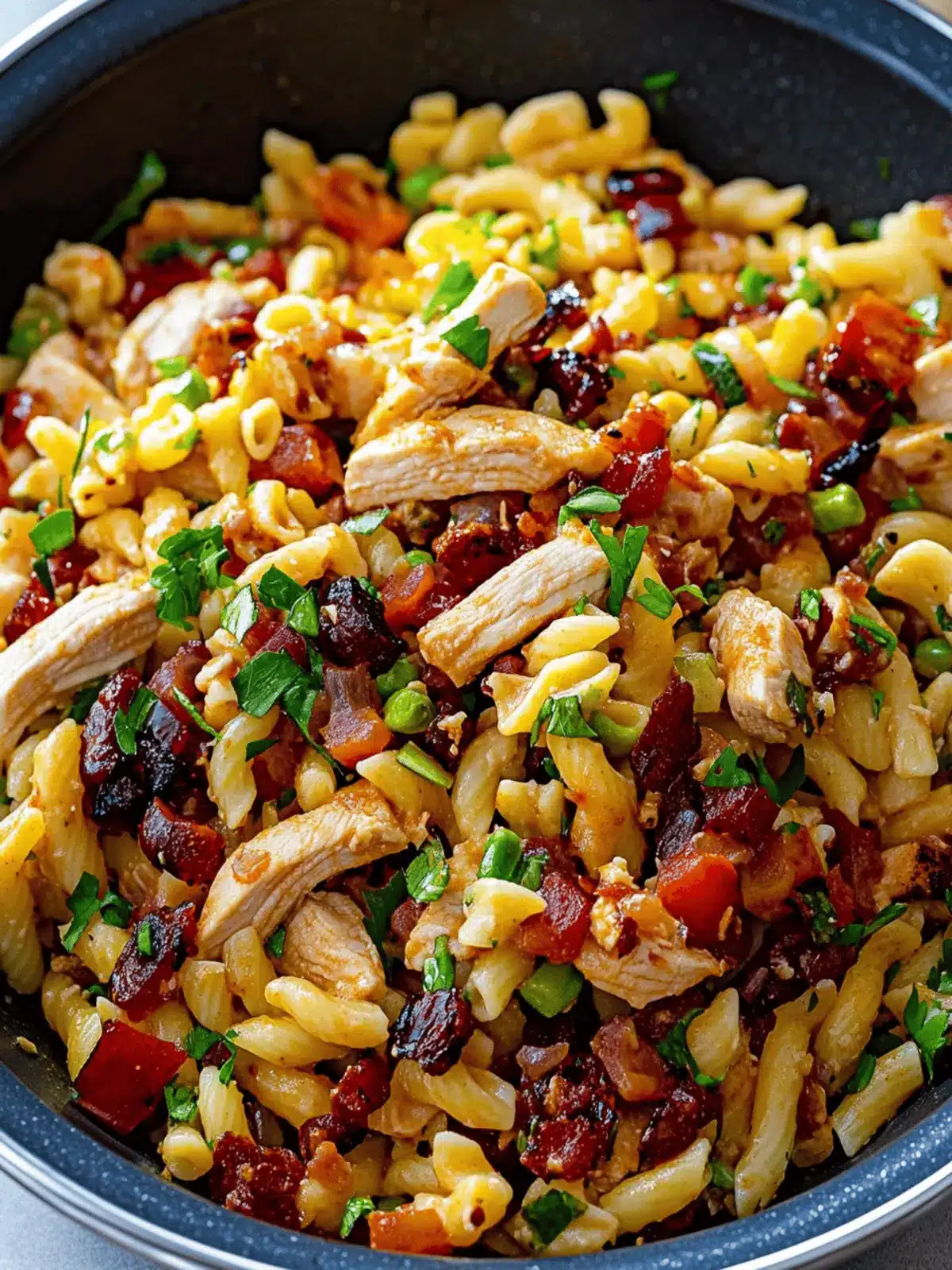 BBQ Chicken Pasta Salad: Quick, Creamy Delight for Everyone 3 BBQ Chicken Pasta Salad