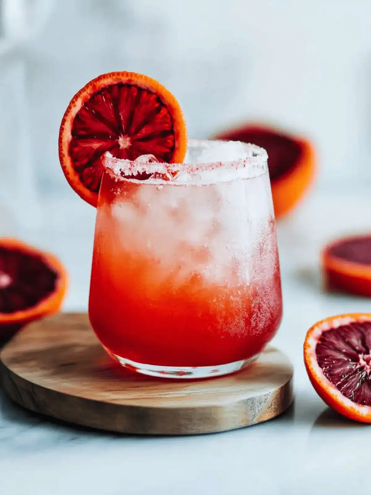 Blood Orange Mocktail
