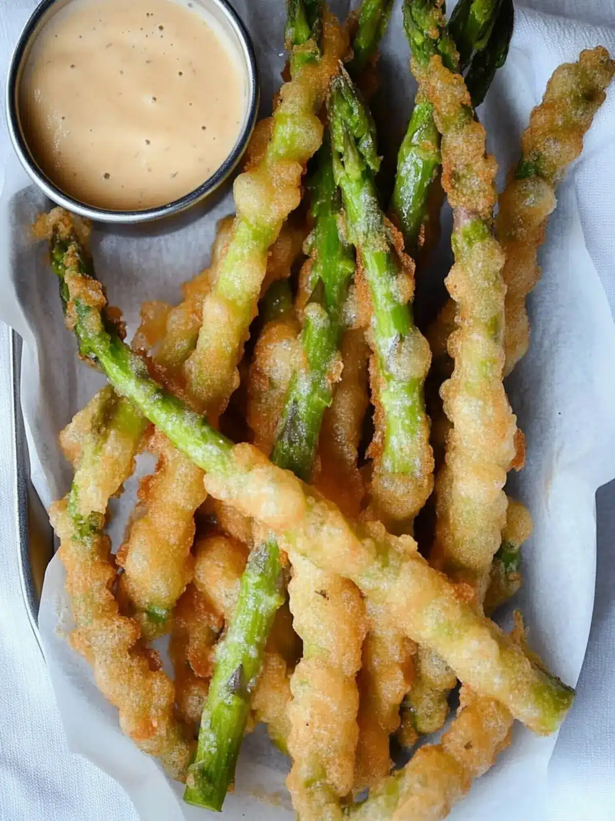 Crispy Beer-Battered Asparagus: A Fun Twist on Veggie Snacks 2 Beer-Battered Asparagus