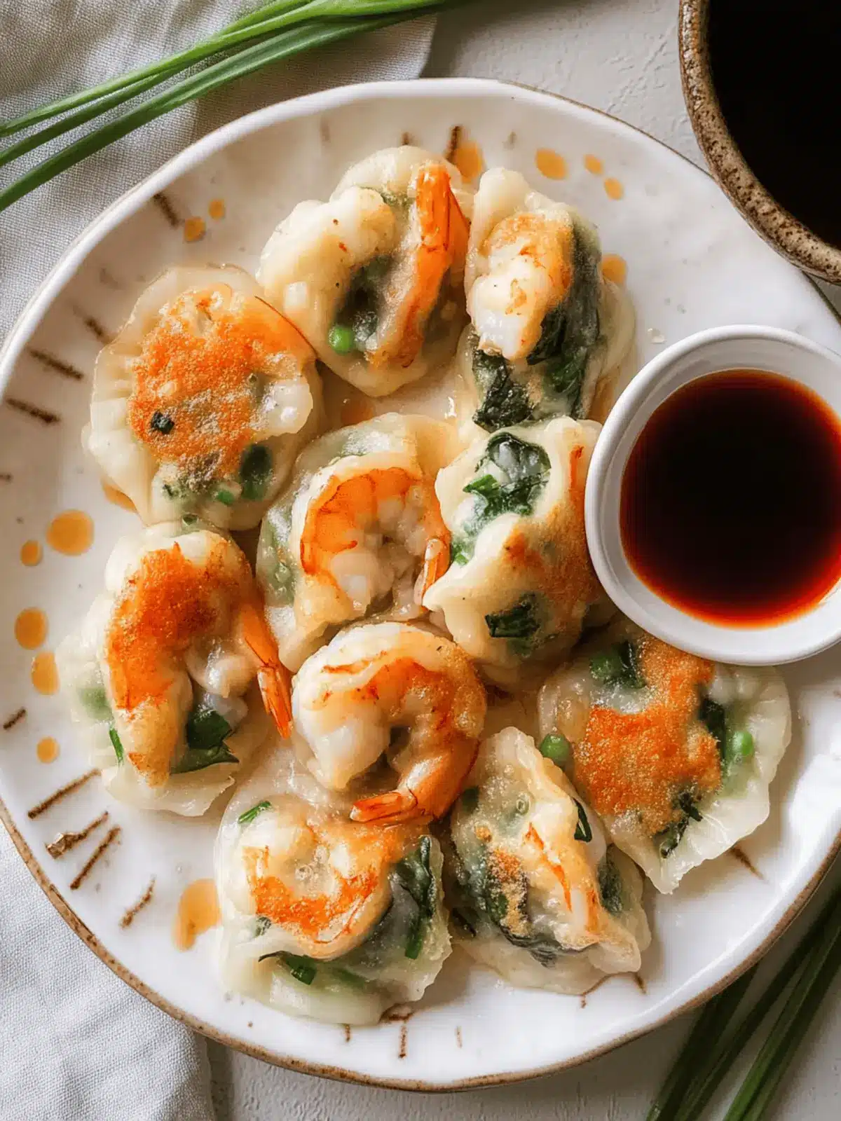 Savory Shrimp and Chive Dumplings You'll Crave Again! 2 Shrimp and Chive Dumplings