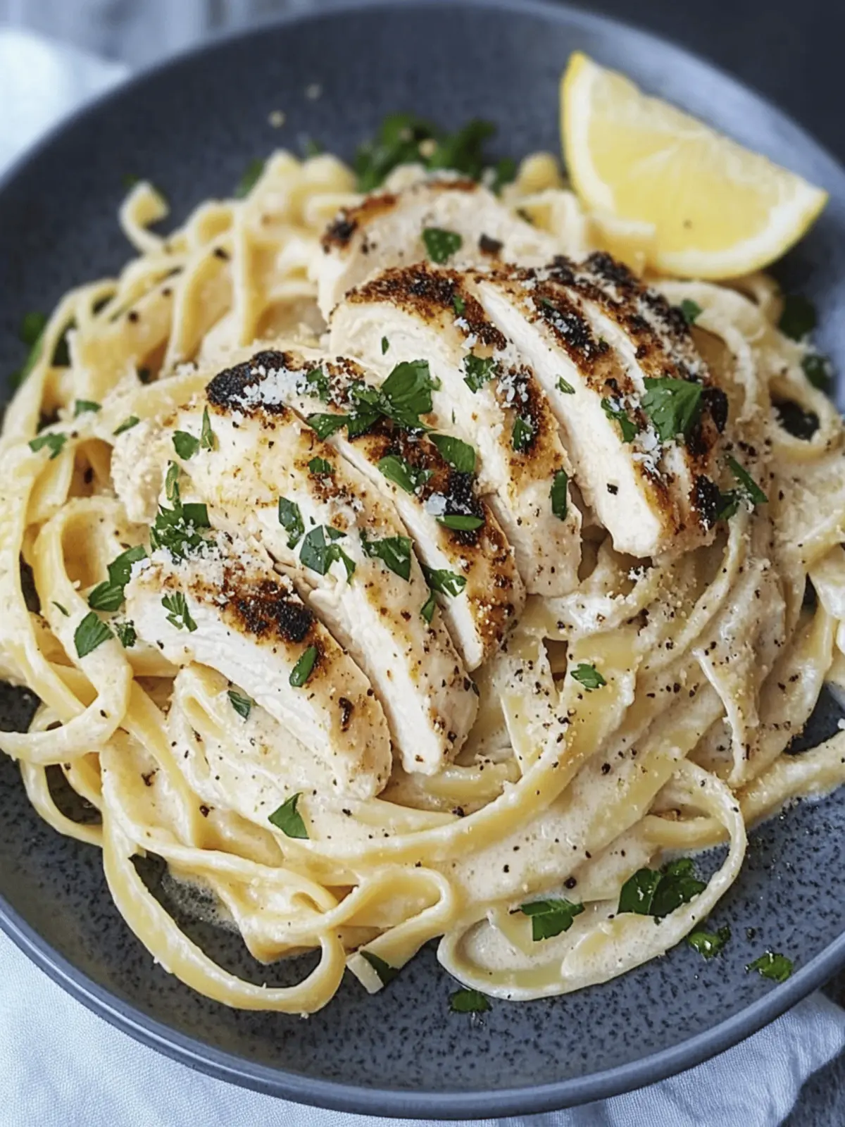 Savor Cajun Chicken Fettuccine Alfredo Tonight! 5 Chicken Fettuccine Alfredo
