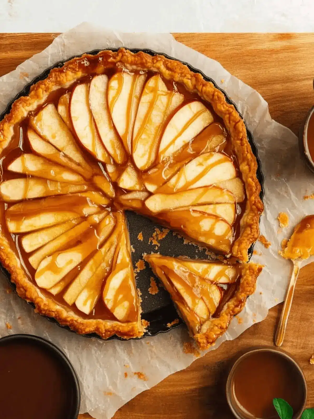 Easy Apple Tart with Caramel Drizzle for Cozy Evenings 3 Easy Apple Tart with Caramel Drizzle