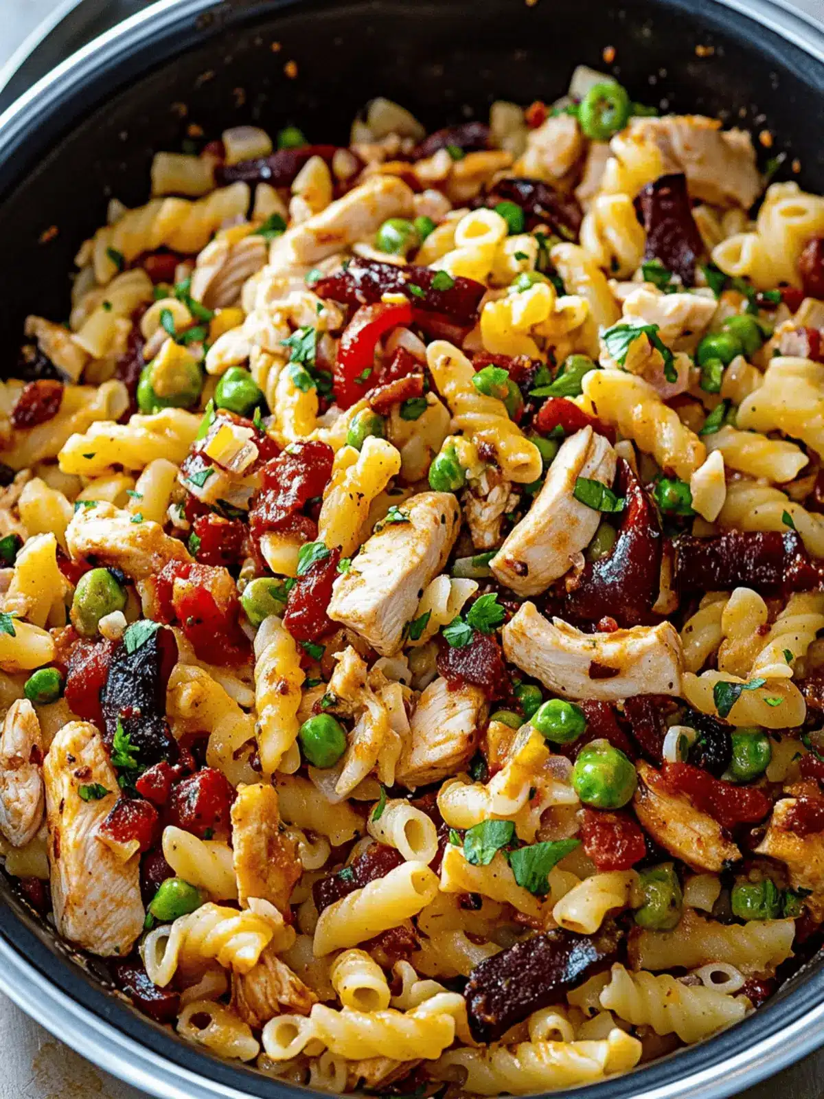 BBQ Chicken Pasta Salad: Quick, Creamy Delight for Everyone 5 BBQ Chicken Pasta Salad