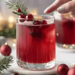 Santa Spritz Christmas Cocktail