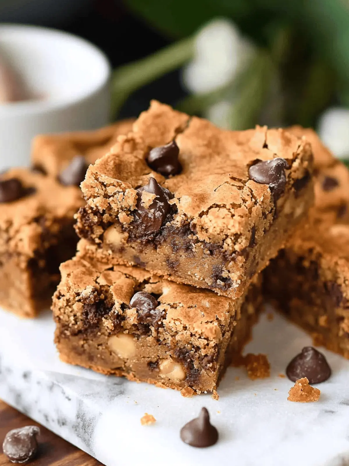 Chickpea Blondies: Decadent Treats with a Healthy Twist 3 Chickpea Blondie