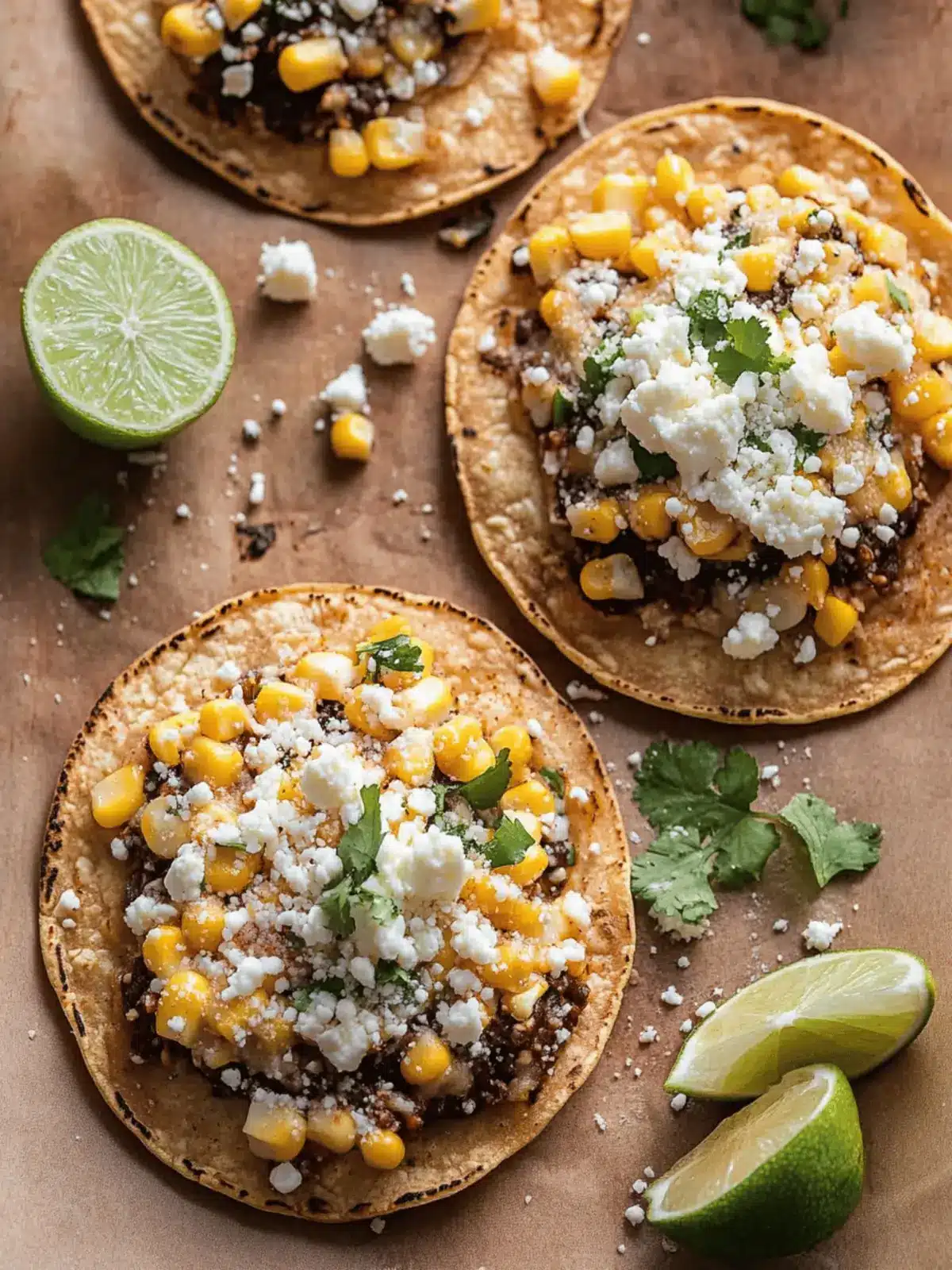 Mexican Street Corn Tostadas