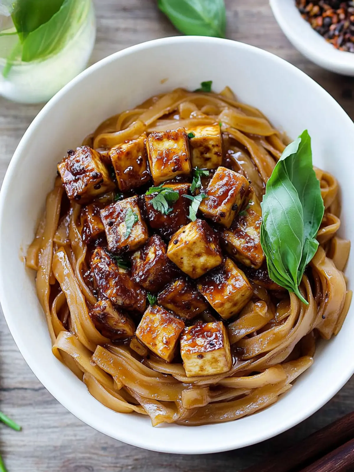 Vegan Caramelized Black Pepper Tofu and Noodles You’ll Love 5 Vegan Caramelized Black Pepper Tofu and Noodles