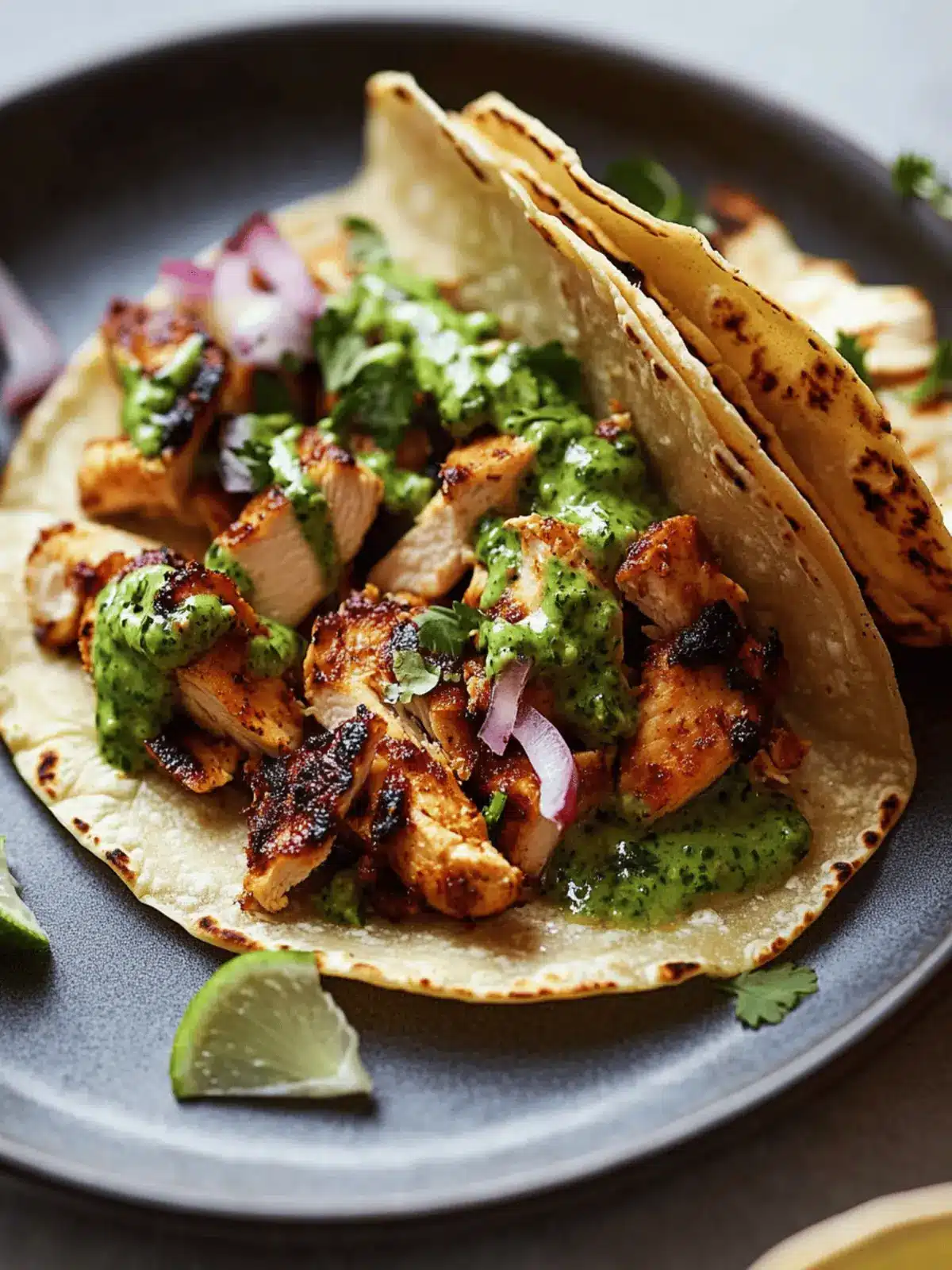 Delicious Good Chicken Tacos with Green Sauce in 20 Minutes 4 Good Chicken Tacos with Green Sauce