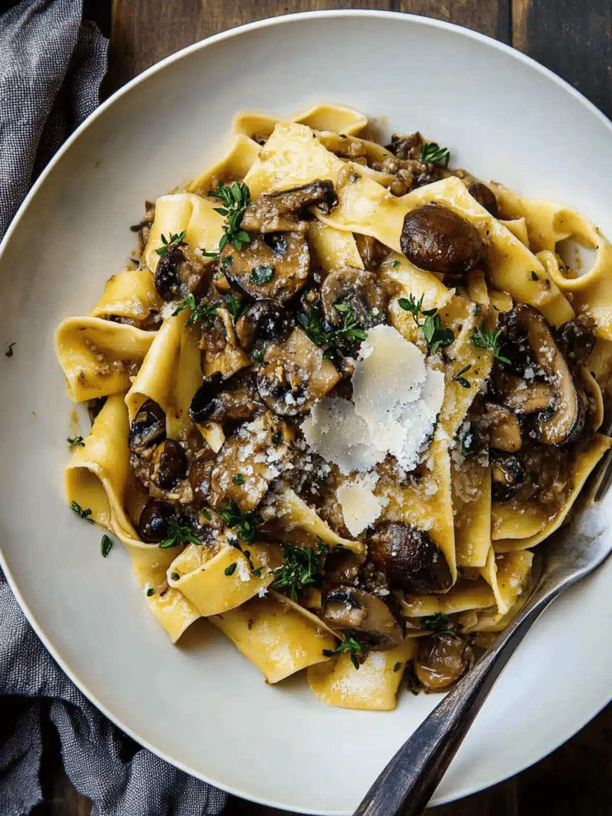 Heavenly Pappardelle with Mixed Mushroom Ragu in 30 Minutes 5 Pappardelle with Mixed Mushroom Ragu