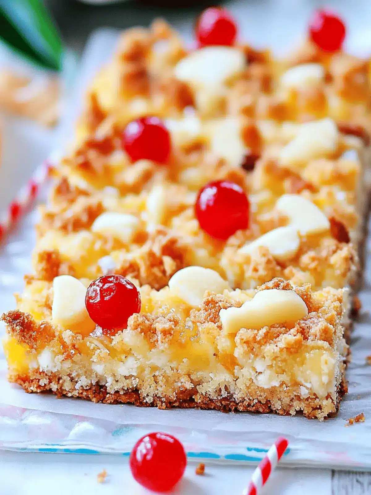 Piña Colada Magic Bars: A Tropical Treat You’ll Love! 3 Piña Colada Magic Bars