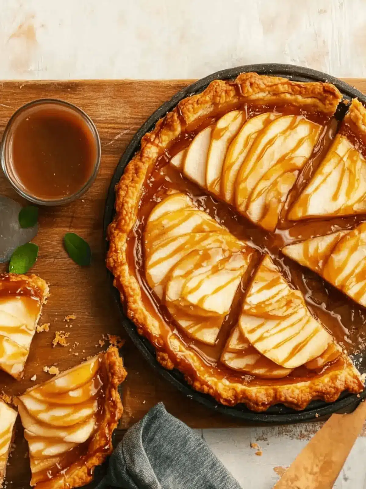 Easy Apple Tart with Caramel Drizzle for Cozy Evenings 5 Easy Apple Tart with Caramel Drizzle