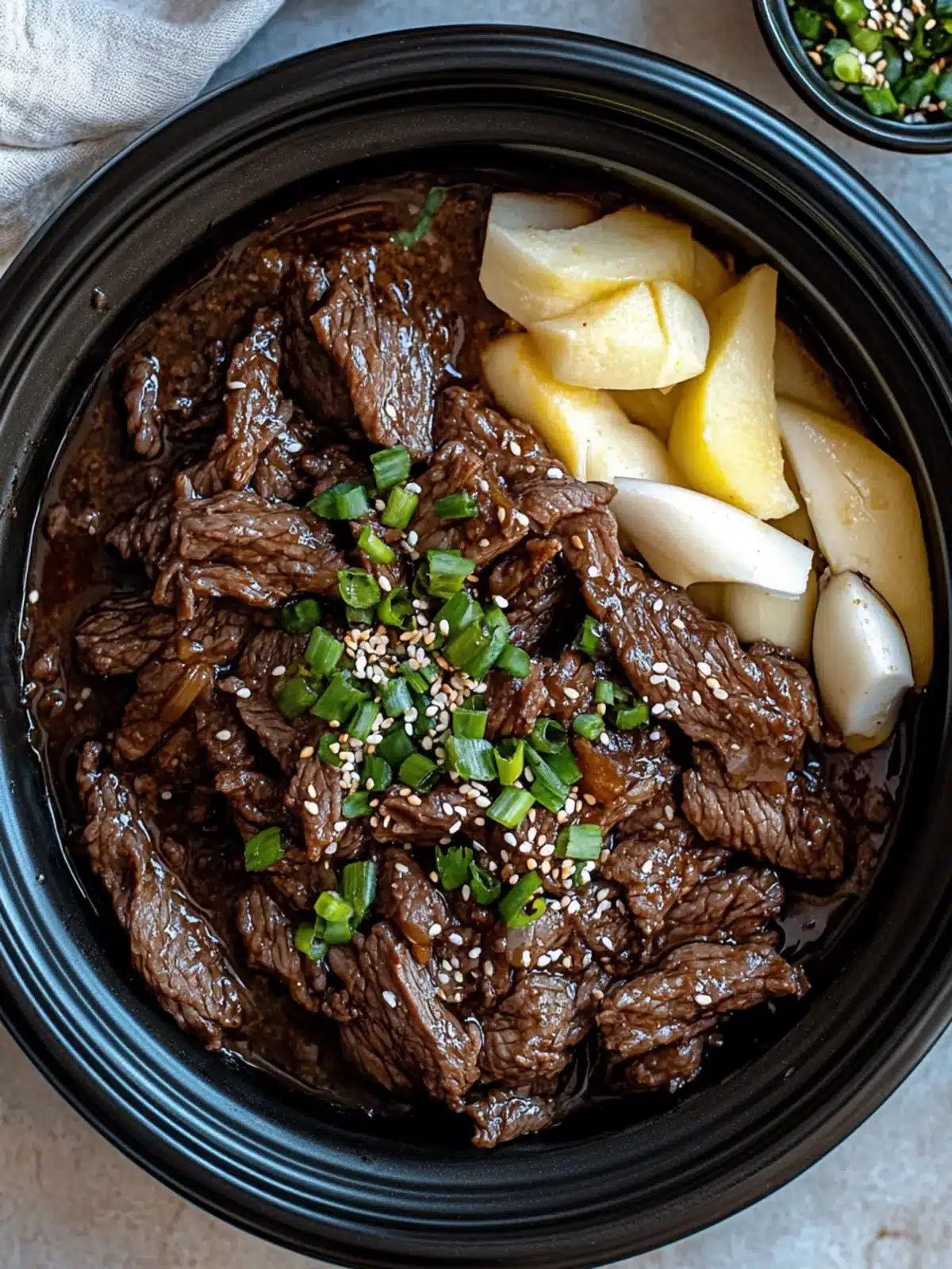 Slow Cooker Beef Bulgogi: Easy, Flavor-Packed Comfort Meal 3 Slow Cooker Beef Bulgogi