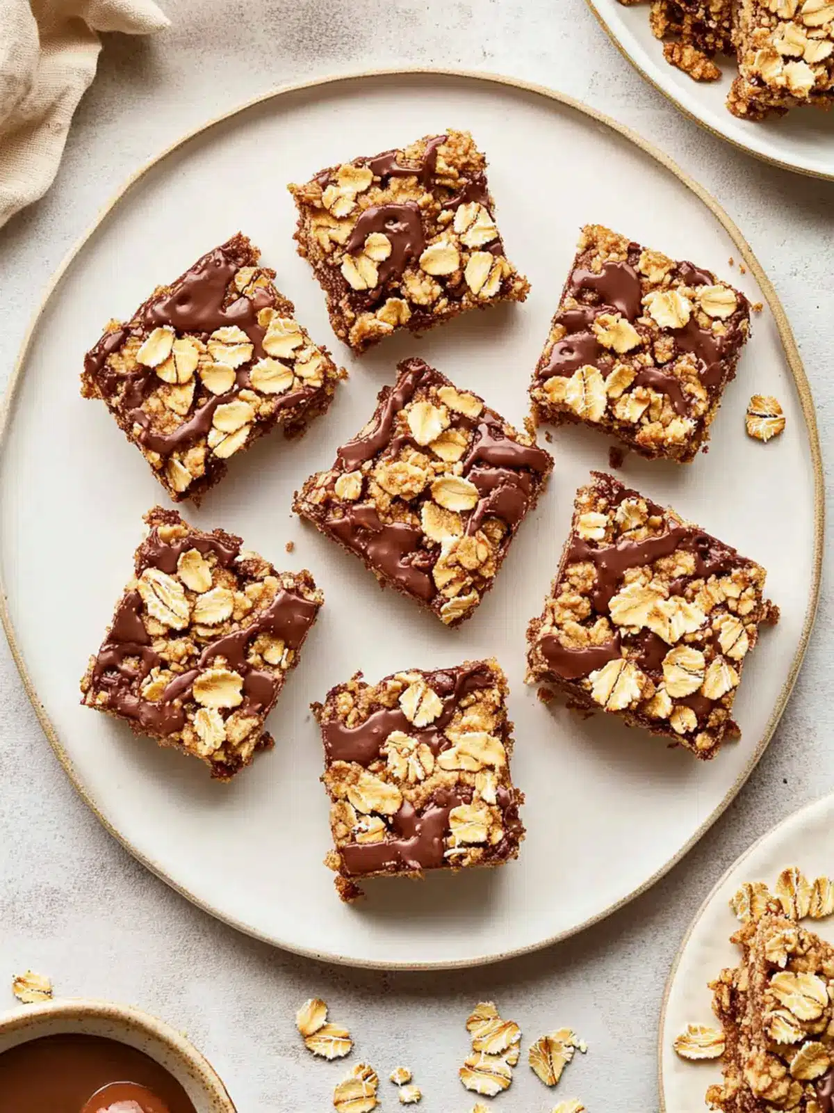 Nutella Oatmeal Crumble Bars That Will Wow Your Taste Buds 3 Nutella Oatmeal Crumble Bars