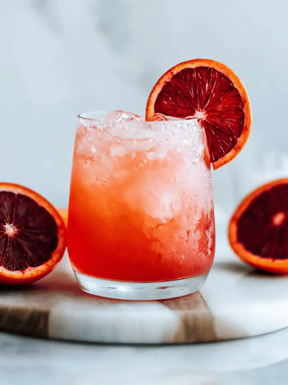 Blood Orange Mocktail