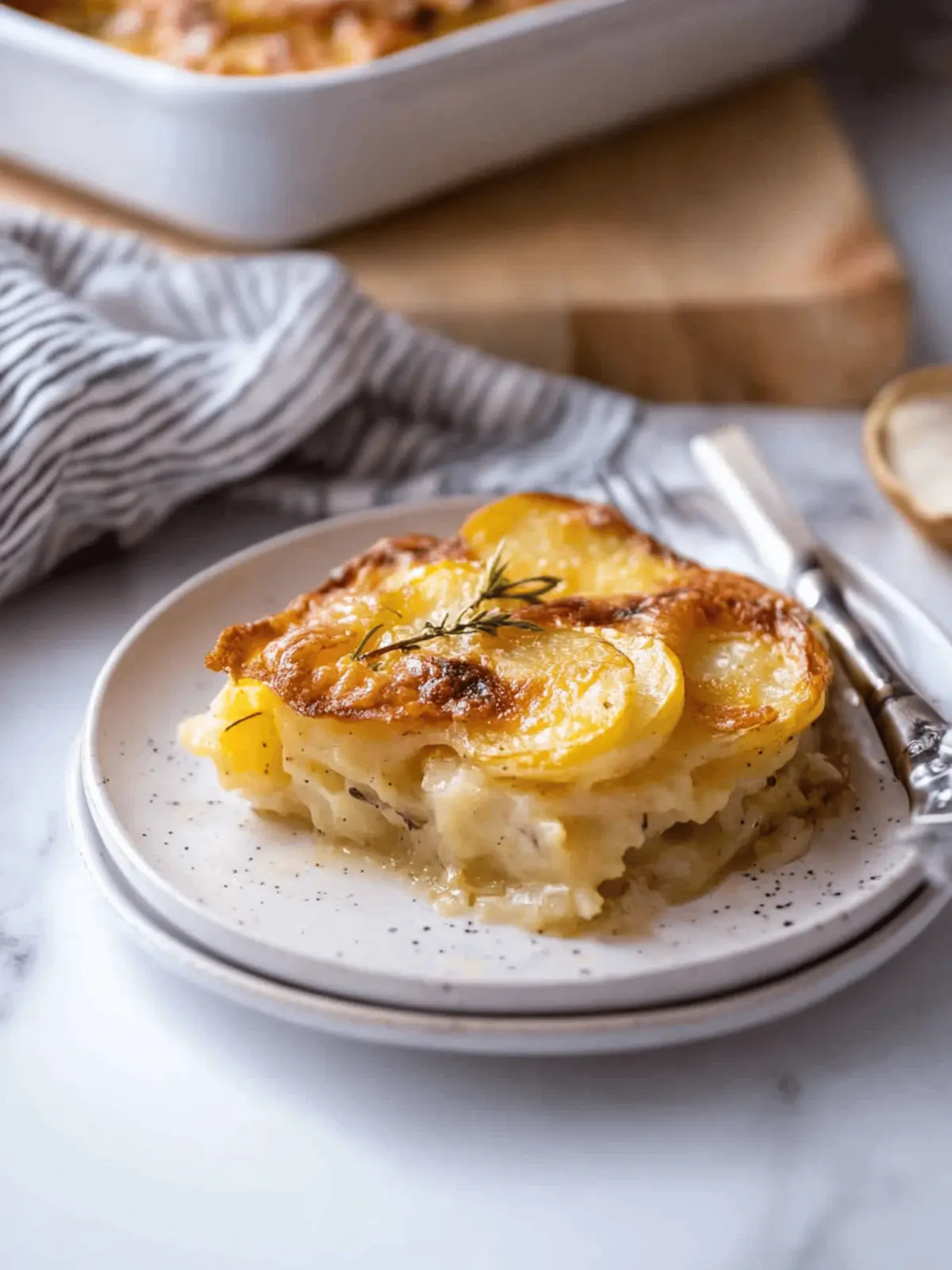 Dairy Free Scalloped Potatoes