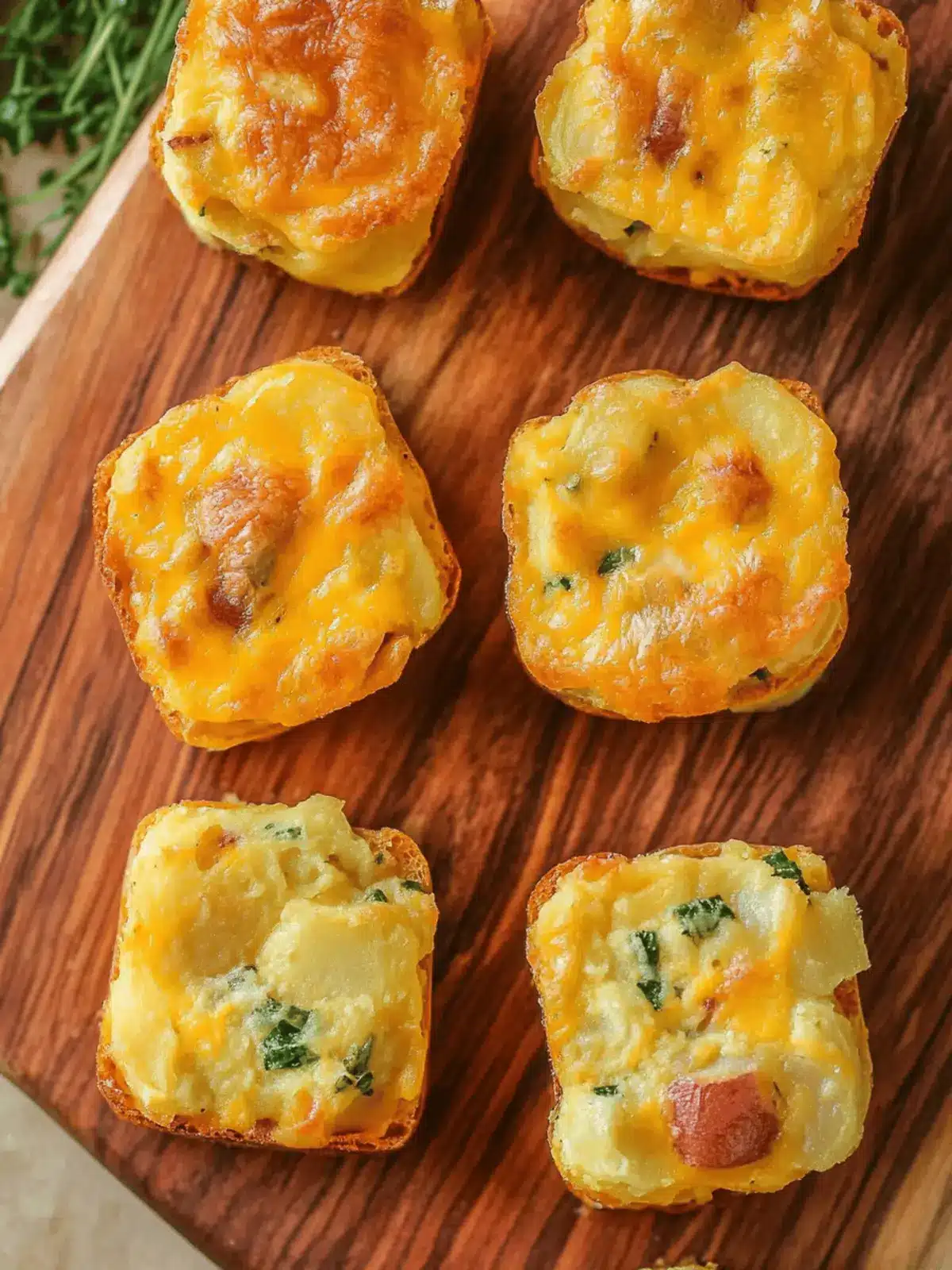 Potato Cheddar Chive Bakes (Starbucks Copycat)
