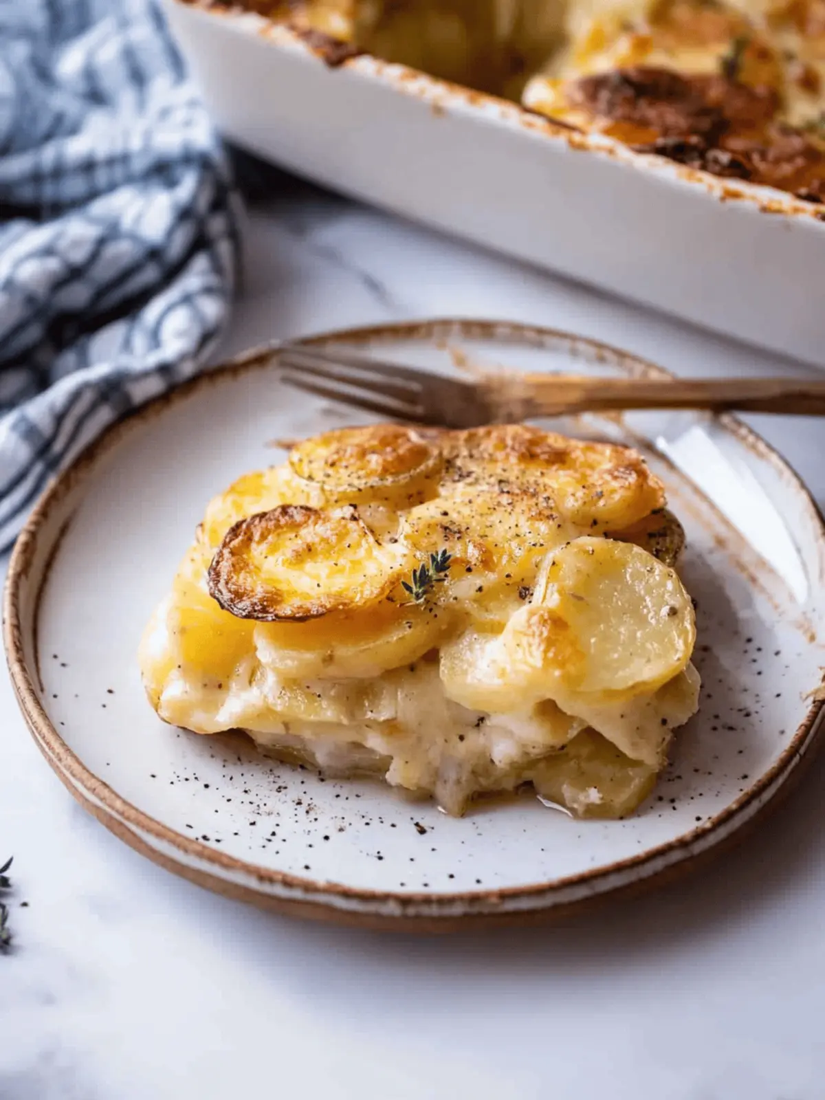 Dairy Free Scalloped Potatoes