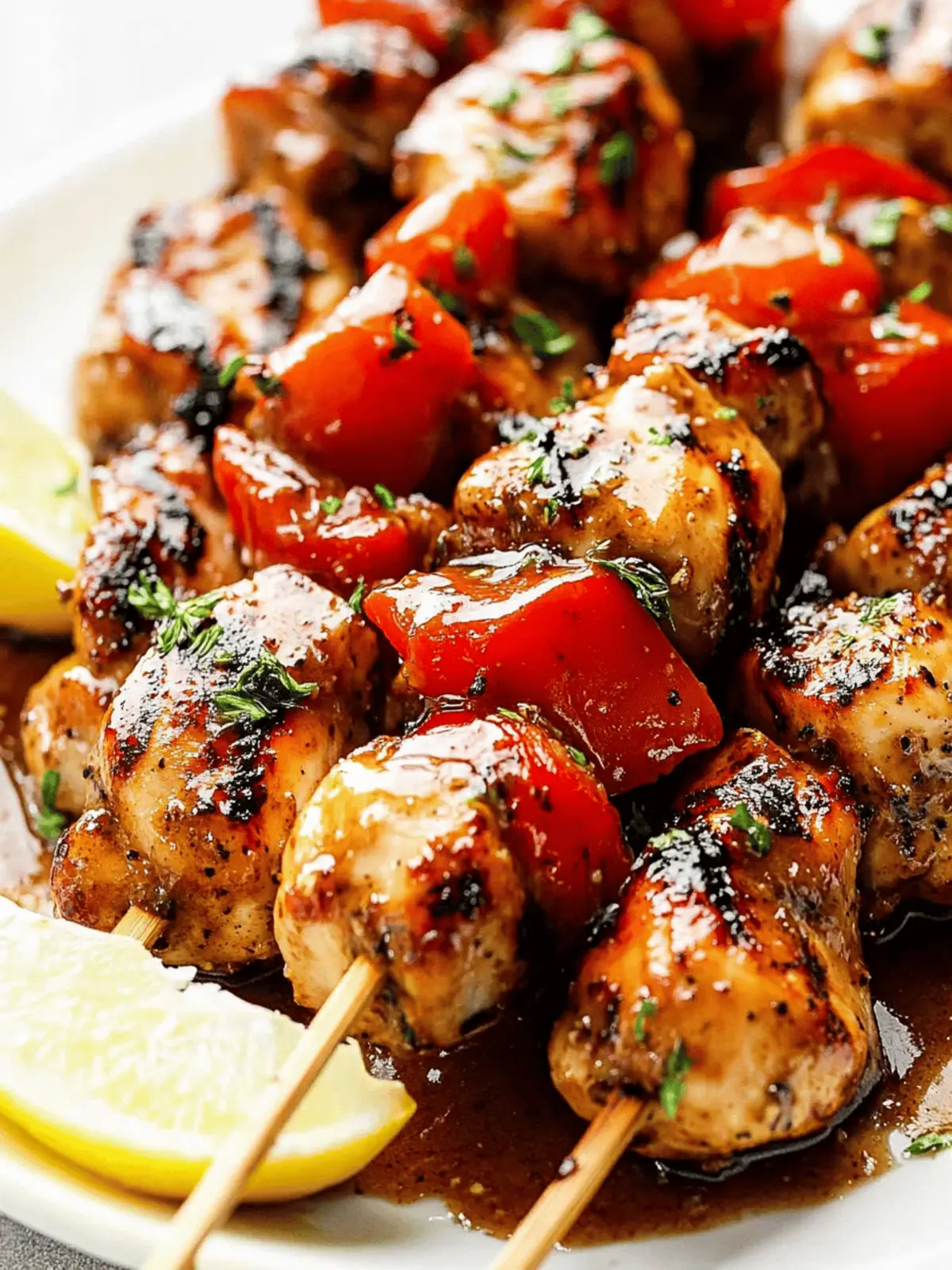 Grilled Chicken with Garlic Brown Sugar Sauce