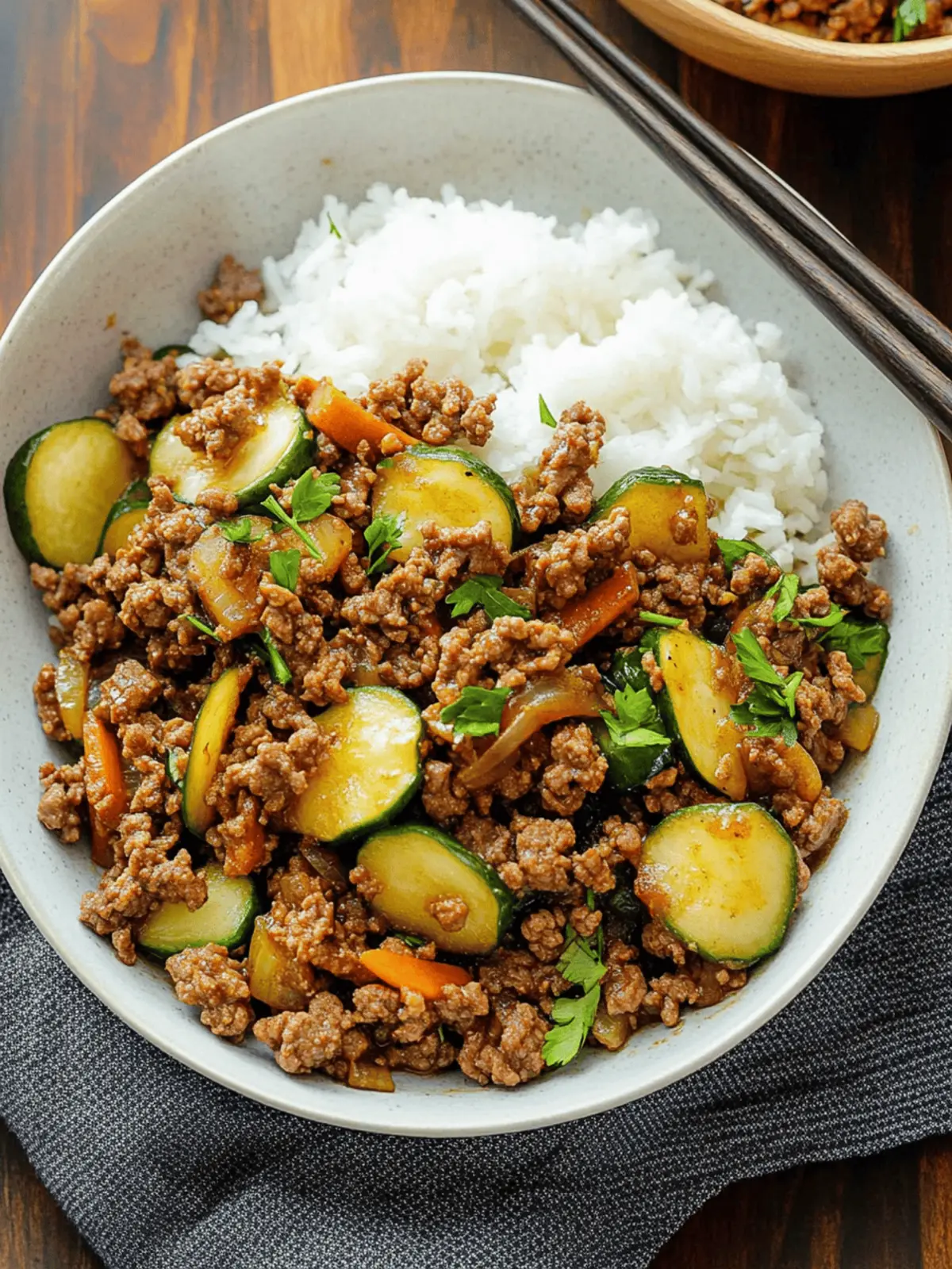 Ground Beef Stir Fry