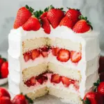 Strawberry Cream Cake
