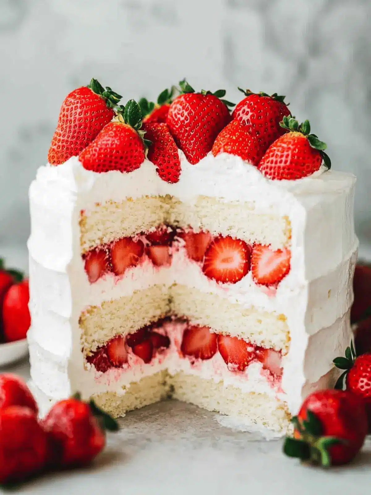Irresistible Strawberry Cream Cake Recipe for Sweet Moments 5 Strawberry Cream Cake