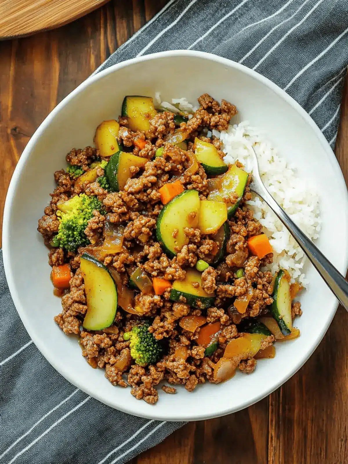 Ground Beef Stir Fry