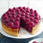 Raspberry And Almond Upside Down Cake