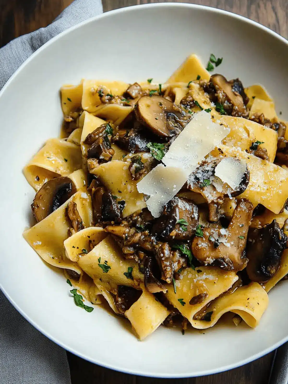 Heavenly Pappardelle with Mixed Mushroom Ragu in 30 Minutes 3 Pappardelle with Mixed Mushroom Ragu