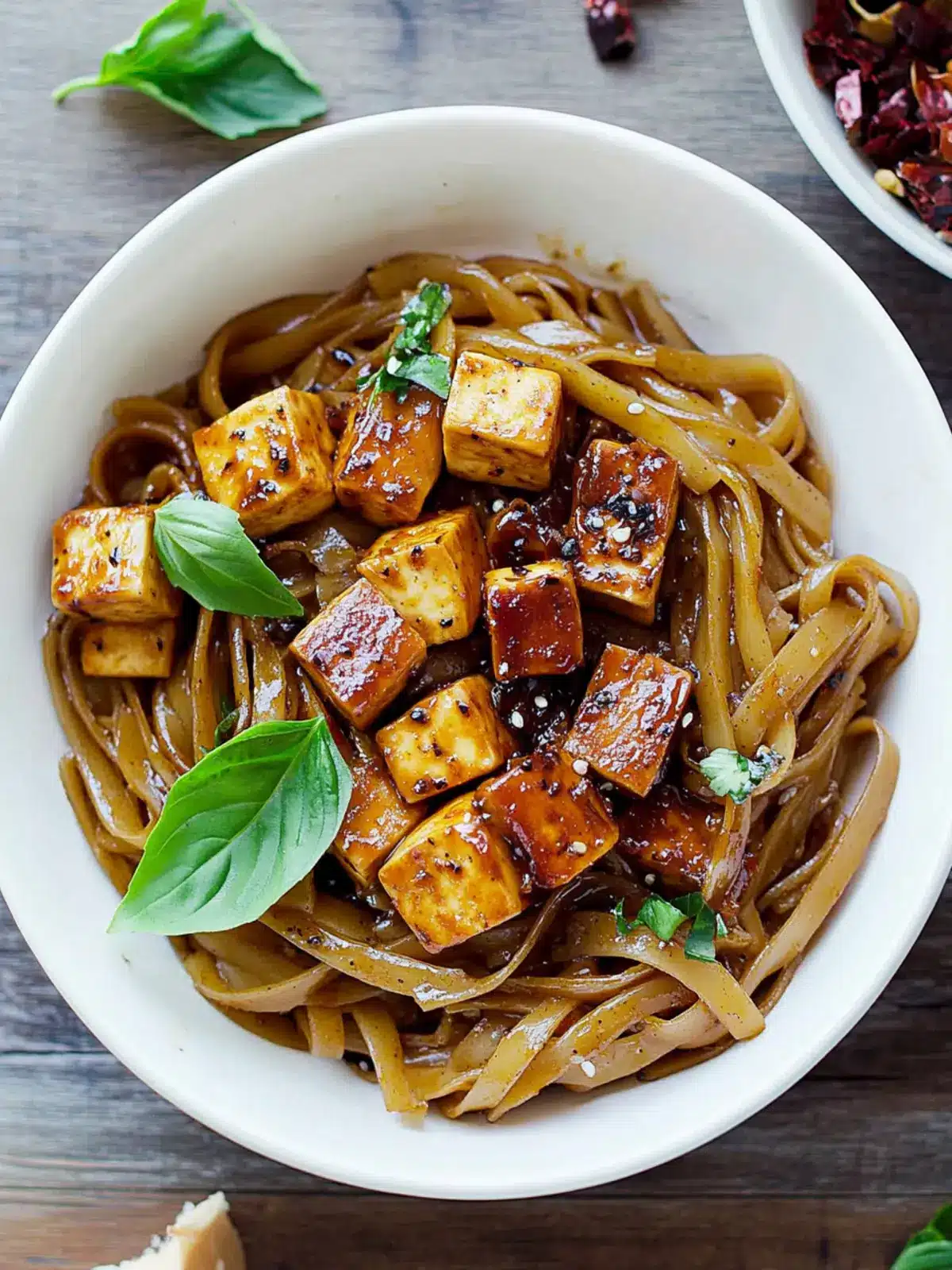 Vegan Caramelized Black Pepper Tofu and Noodles You’ll Love 2 Vegan Caramelized Black Pepper Tofu and Noodles