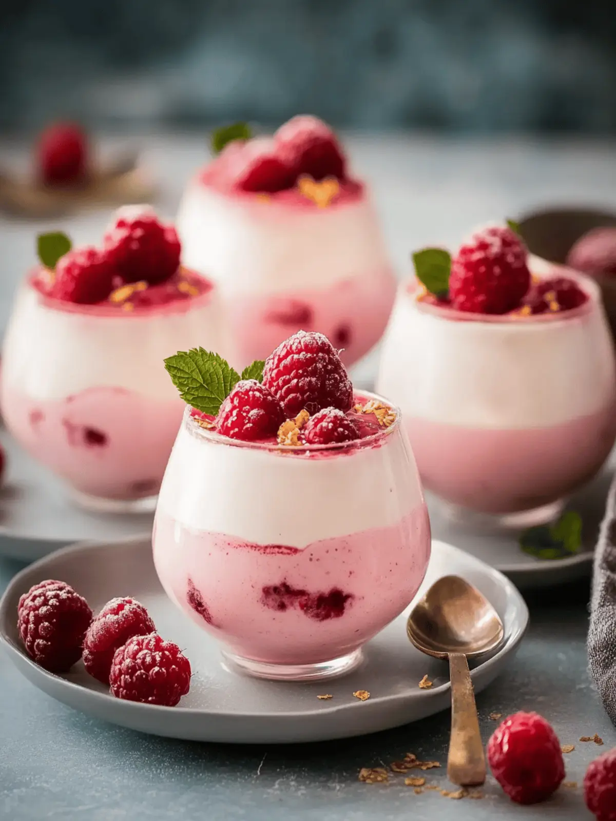 Classic Raspberry Posset