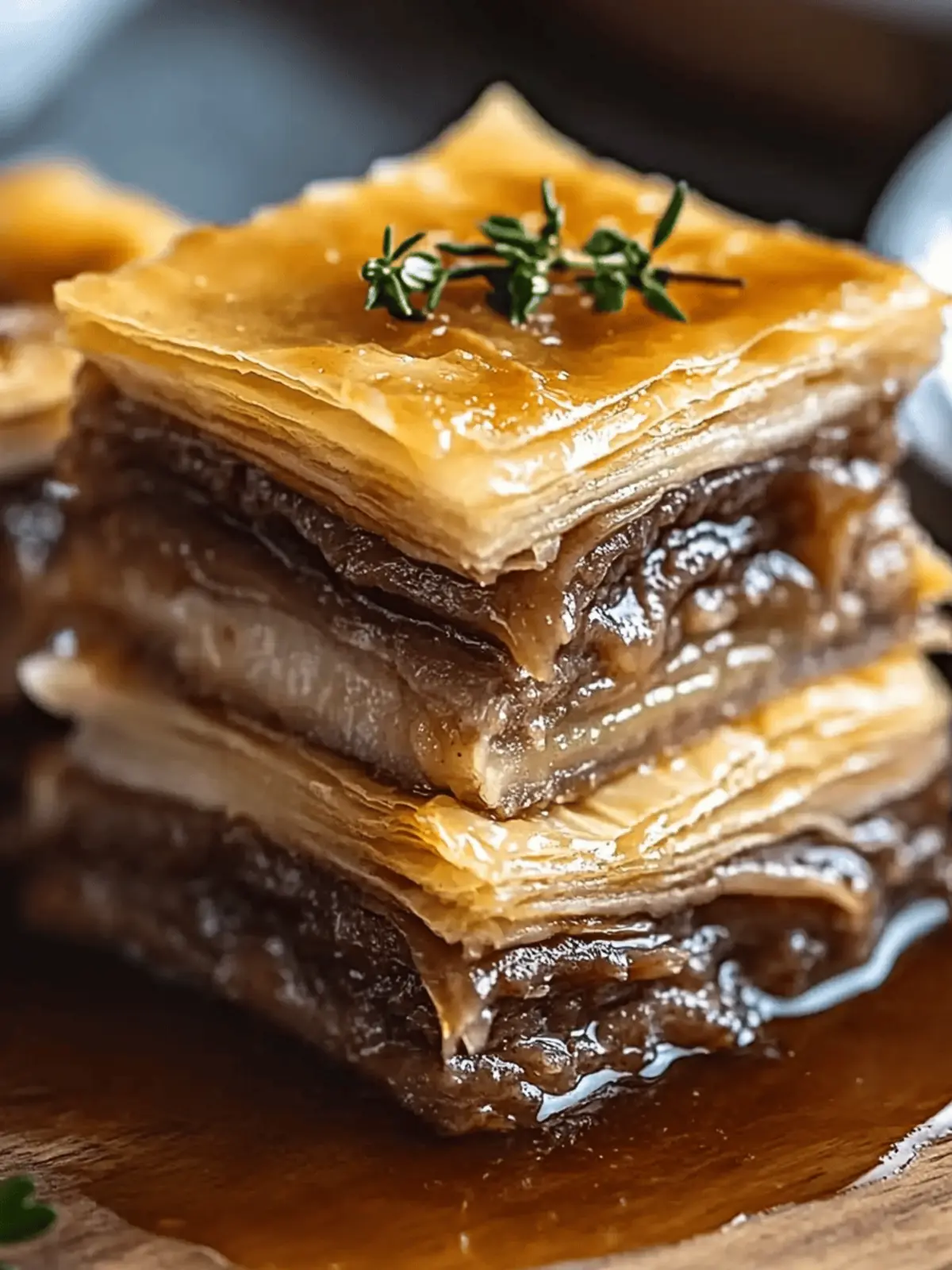 Savory French Dip Squares: The Perfect Party Treat 3 French Dip Squares