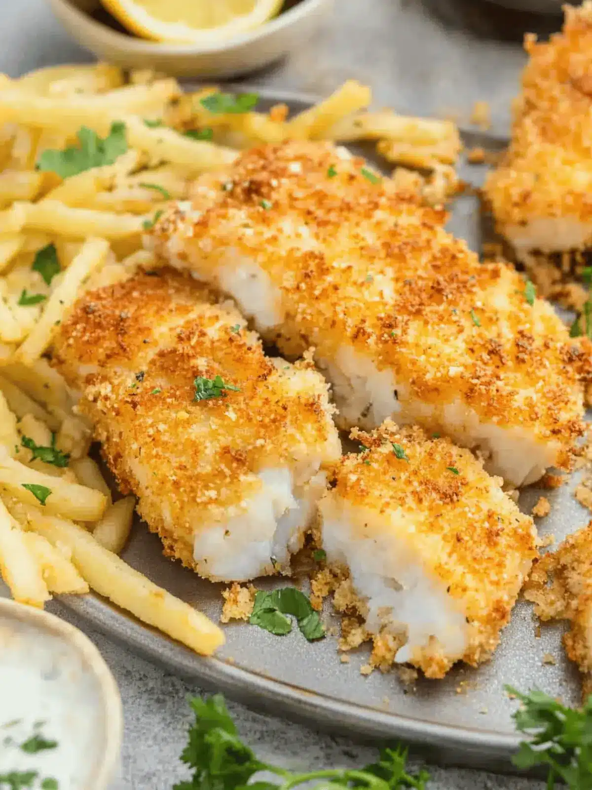 Air Fryer Panko Cod