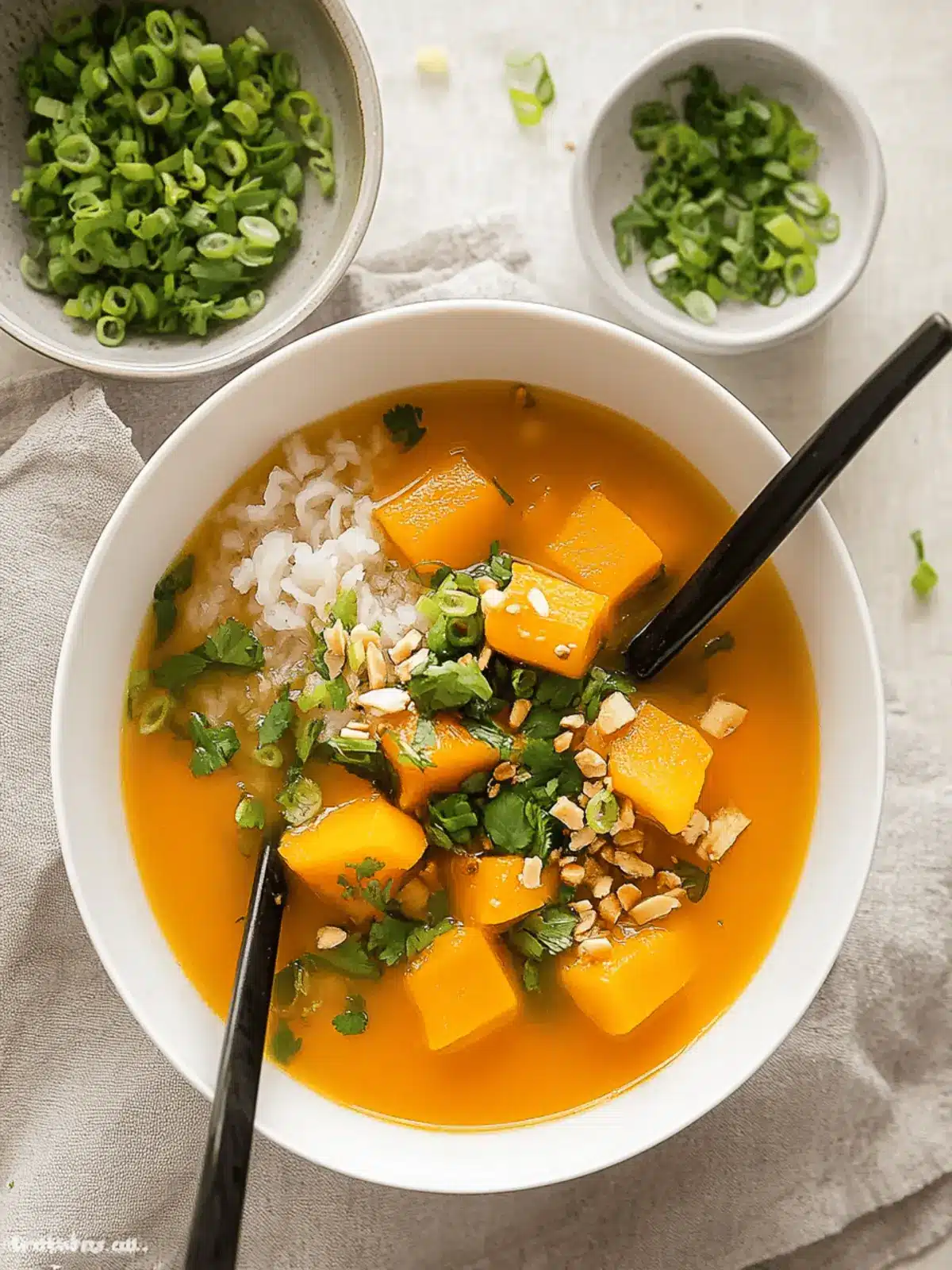 Delicious Vietnamese Pumpkin Soup That's Comfort in a Bowl 4 Vietnamese Pumpkin Soup