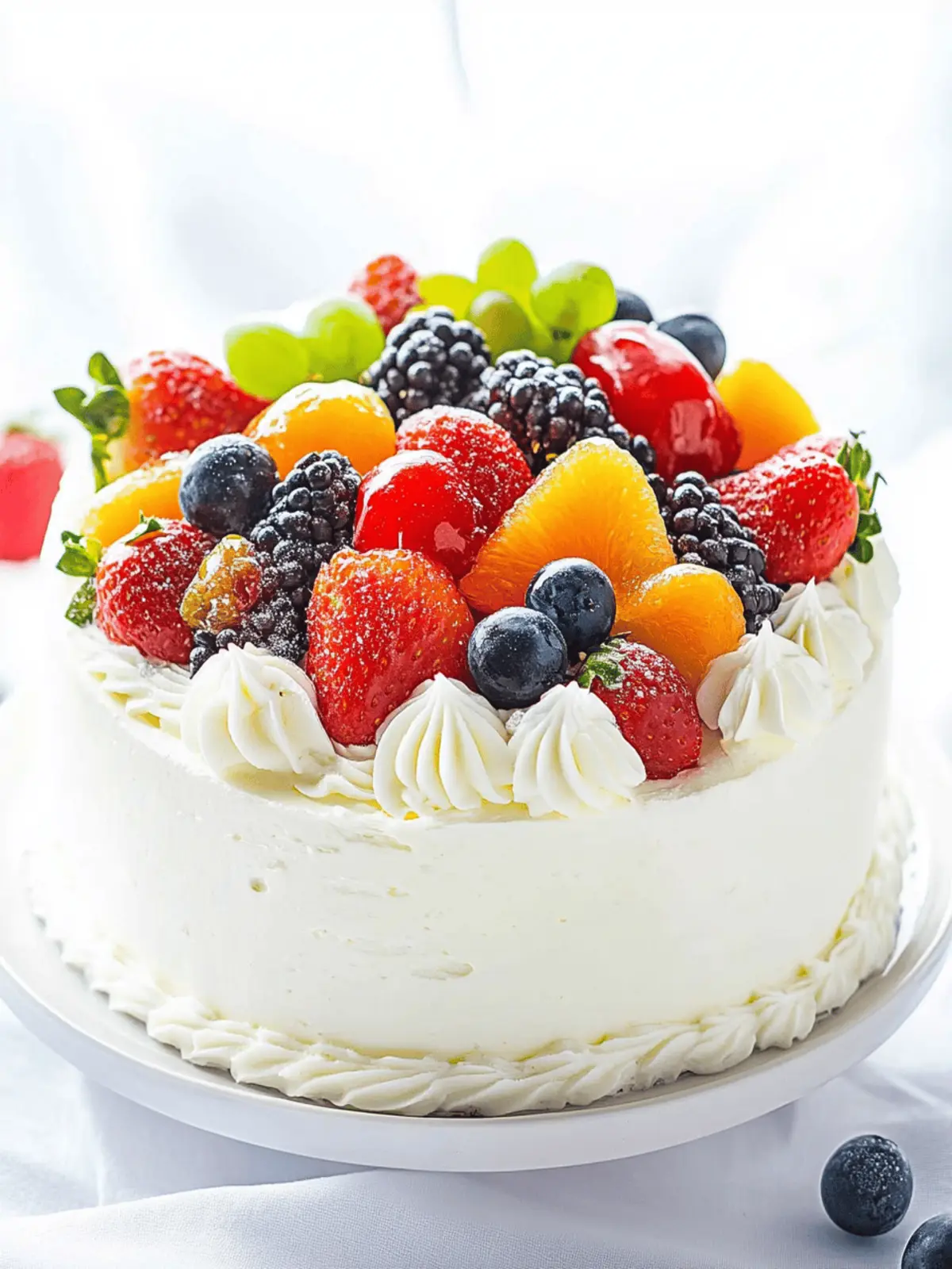 Fresh Fruit Cake