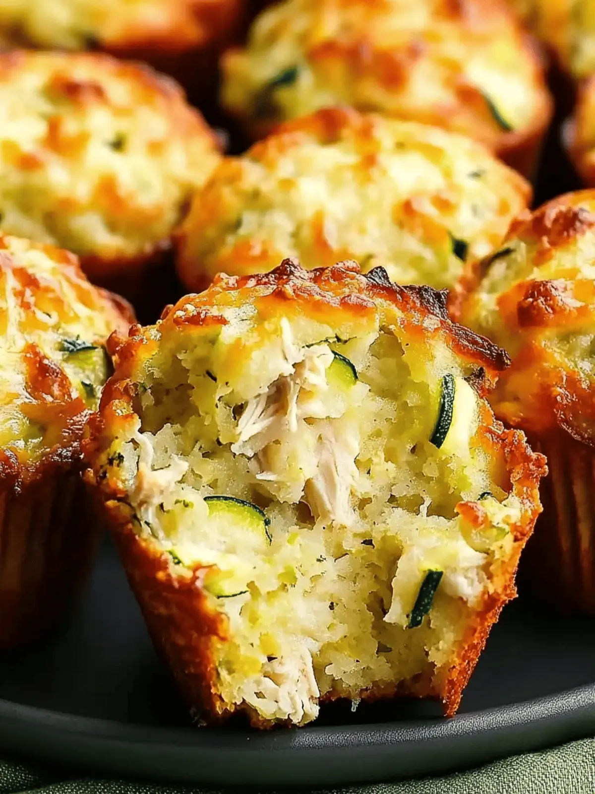 Savory Chicken, Cheese, and Zucchini Muffins You'll Love 5 Chicken, Cheese, and Zucchini Muffins