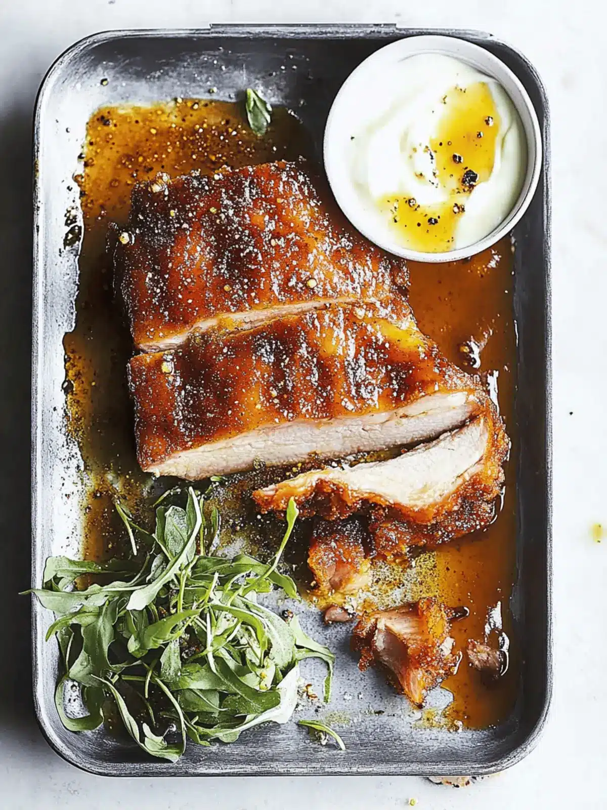 Mustard And Maple Crispy Pork Belly