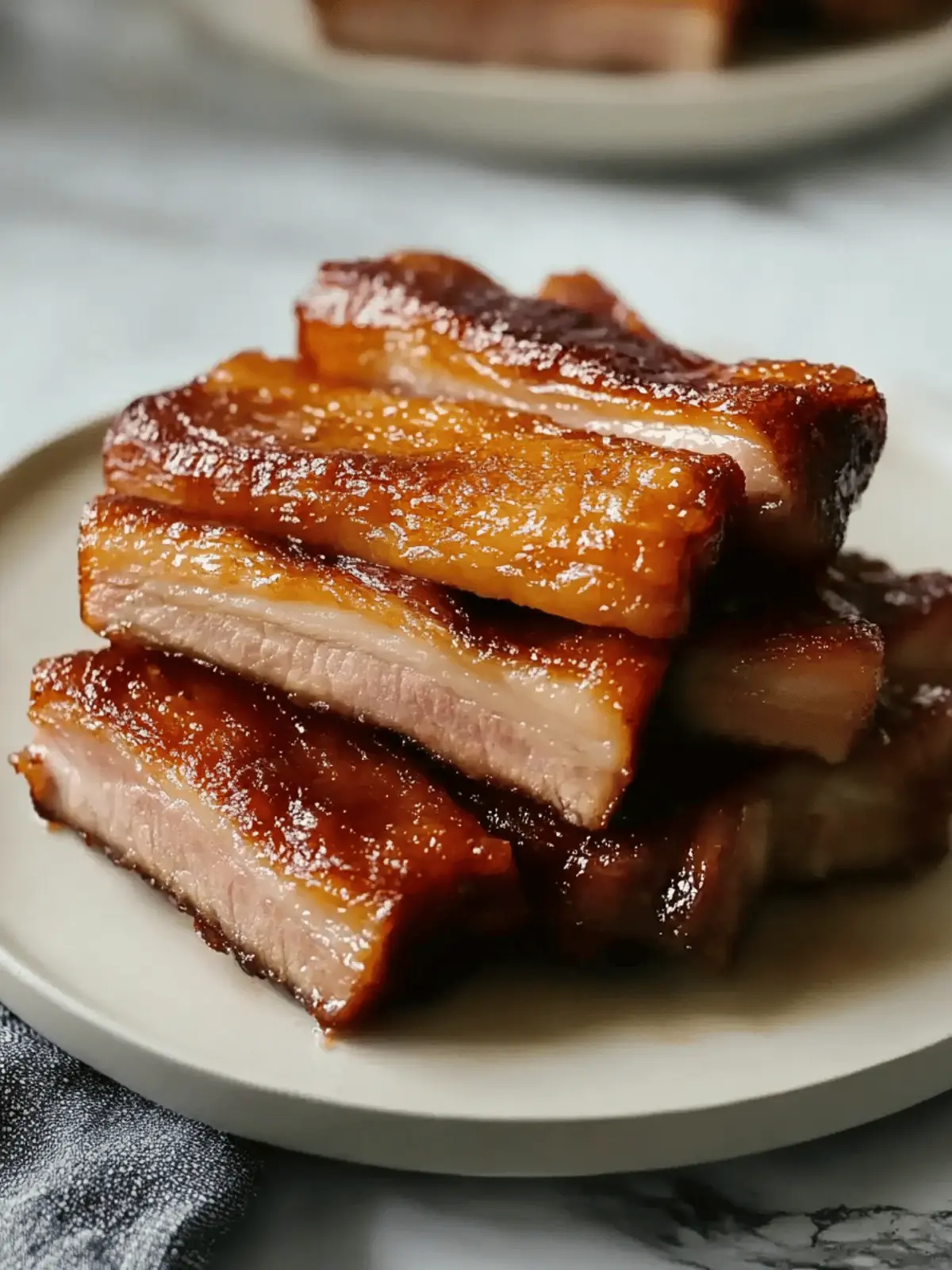 Tasty Oven-Roasted Pork Belly