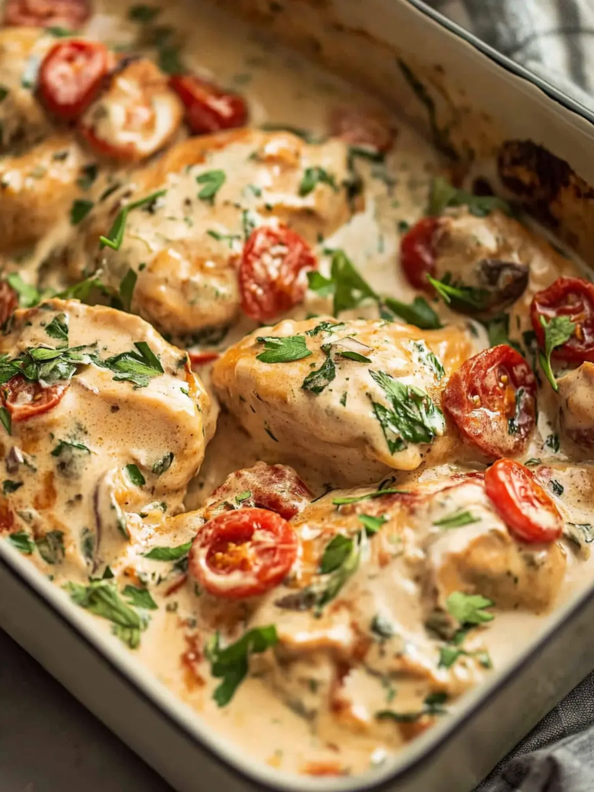 Creamy Baked Tuscan Chicken That Will Wow Your Taste Buds 4 Creamy Baked Tuscan Chicken