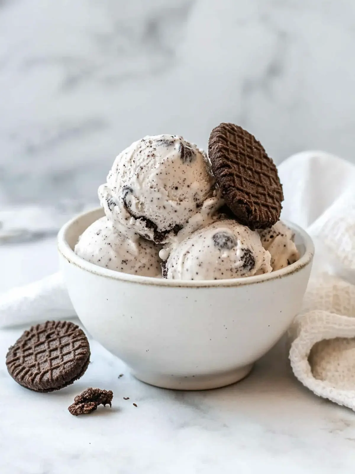 Vegan Cookies & Cream Ice Cream