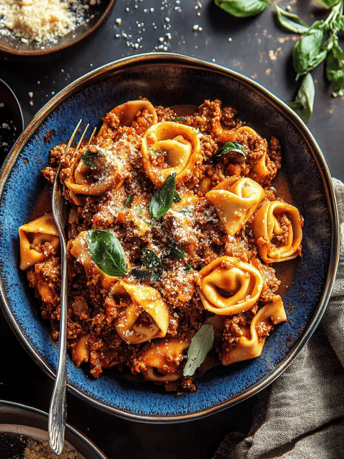 Quick Tortellini Bolognese: A Delicious Dinner in 30 Minutes 2 Quick Tortellini Bolognese