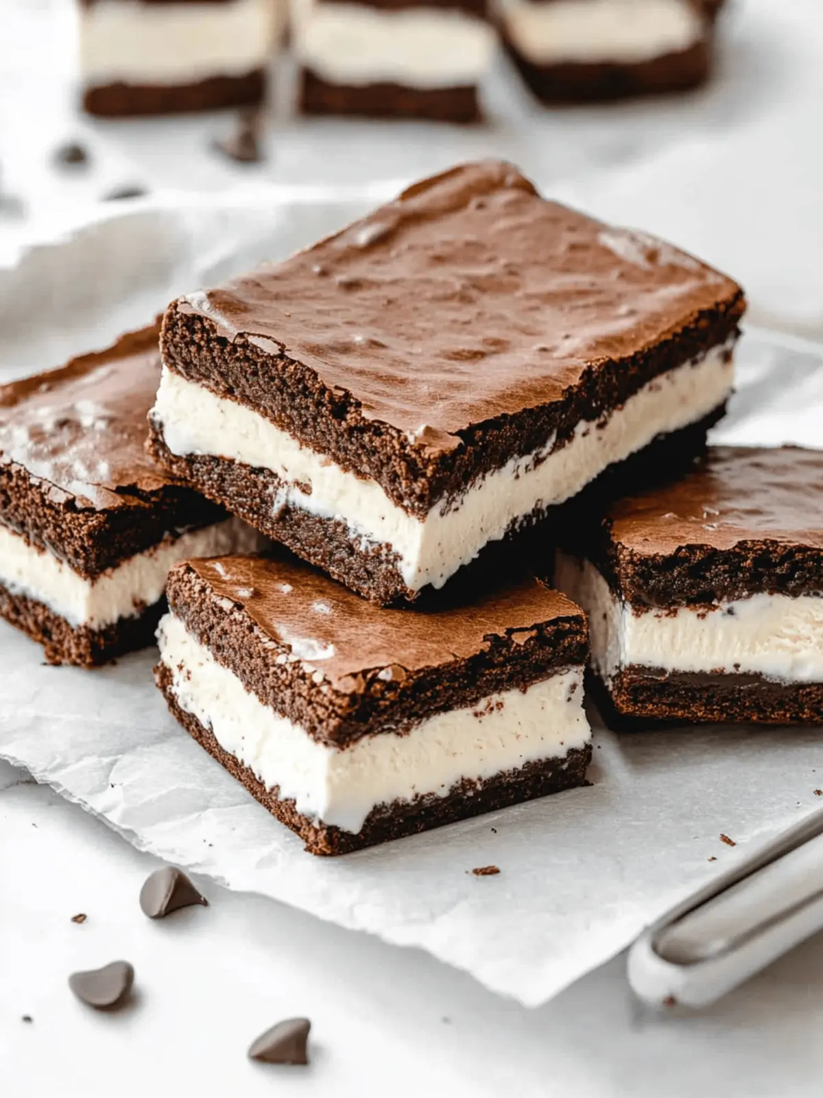 Decadent Brownie Ice Cream Sandwiches You’ll Crave! 2 Brownie Ice Cream Sandwiches