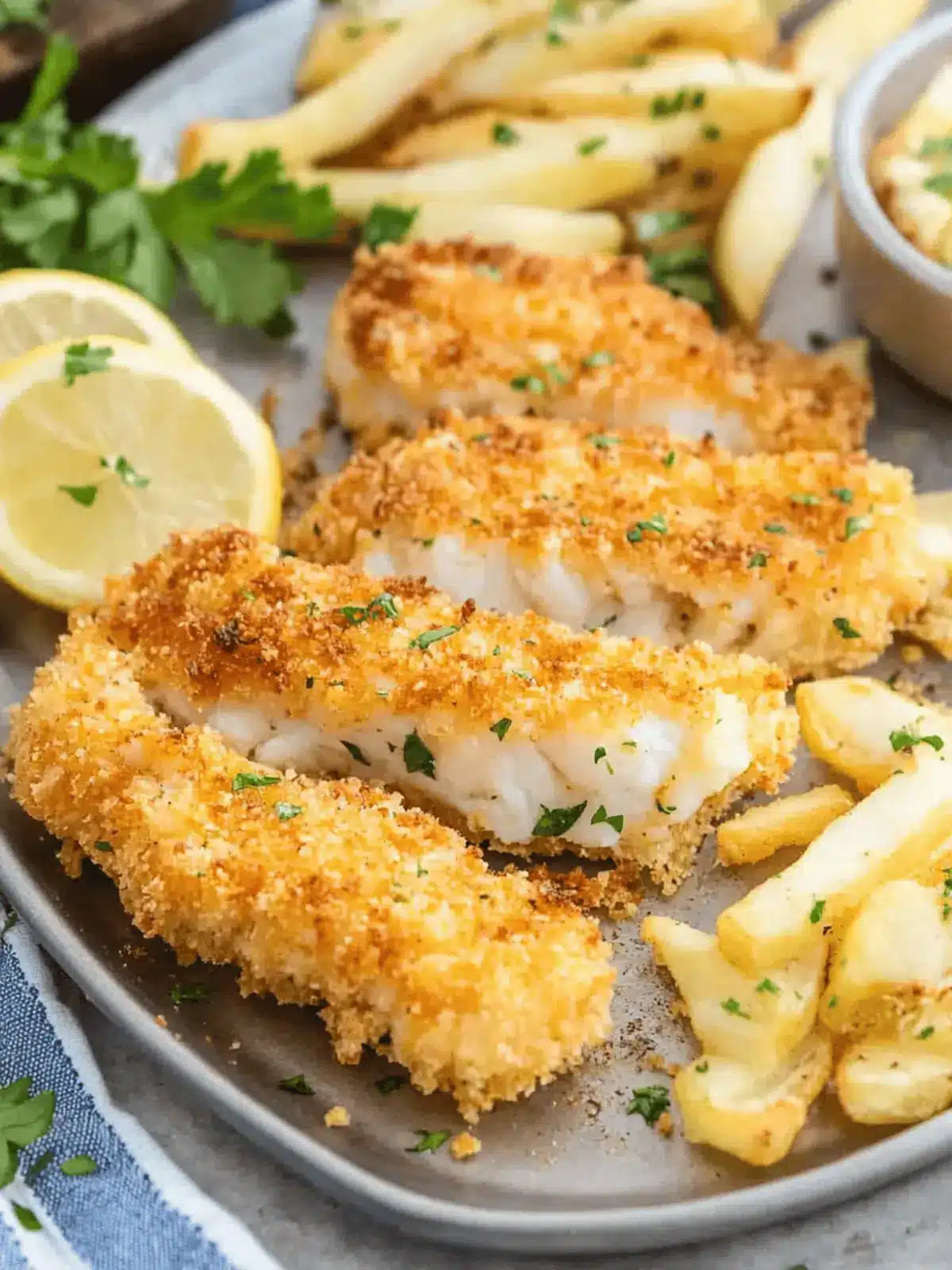 Air Fryer Panko Cod